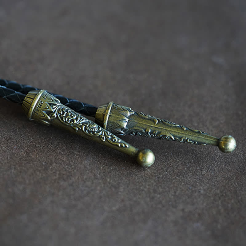 Texas Lone Star Longhorn Pendant Bolo Tie