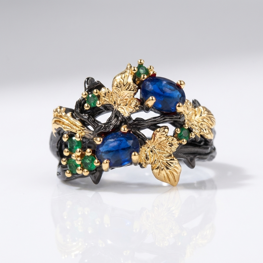 Midnight Garden Ring