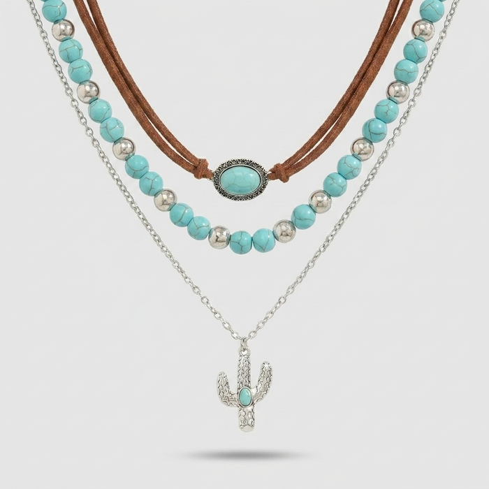 Cactus & Stone Layer Set