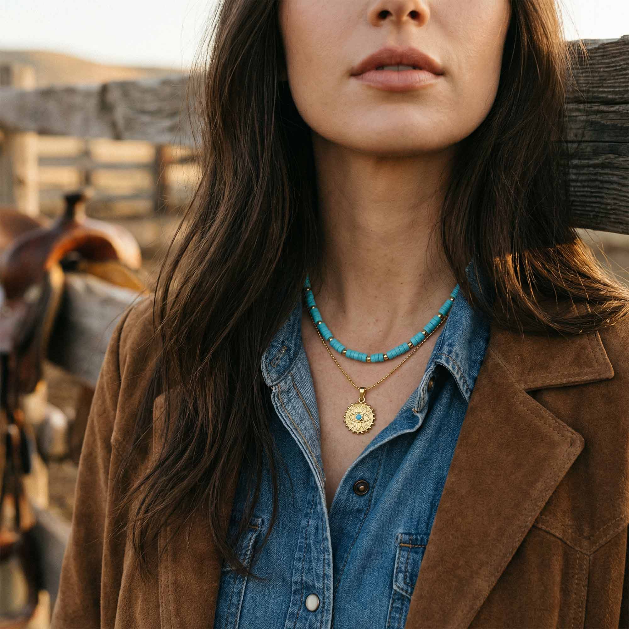 Emblem's Eye Necklace