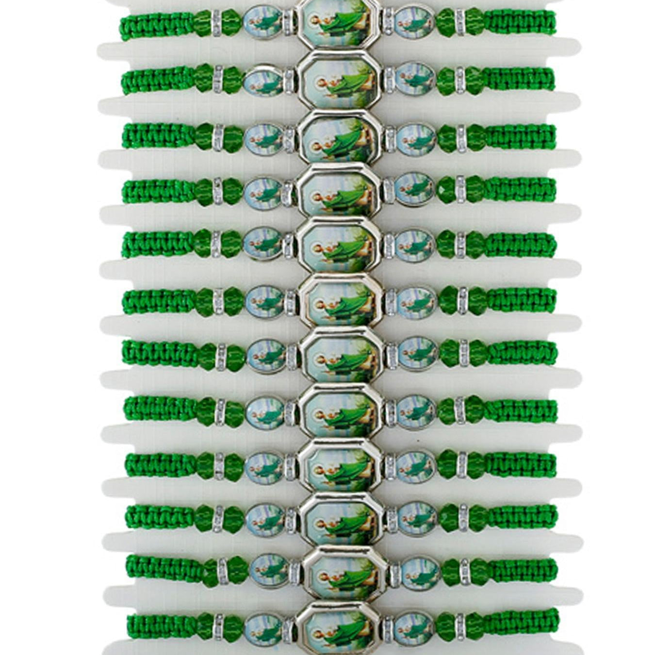 Virgin Mary Woven Bracelet