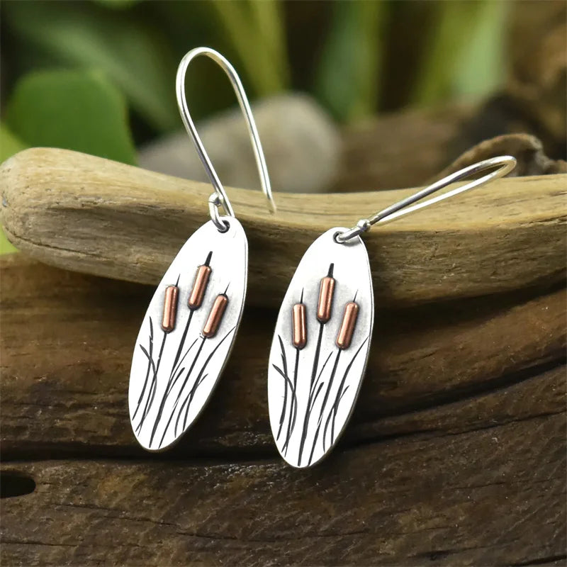 Vintage Silver Bloom Drops