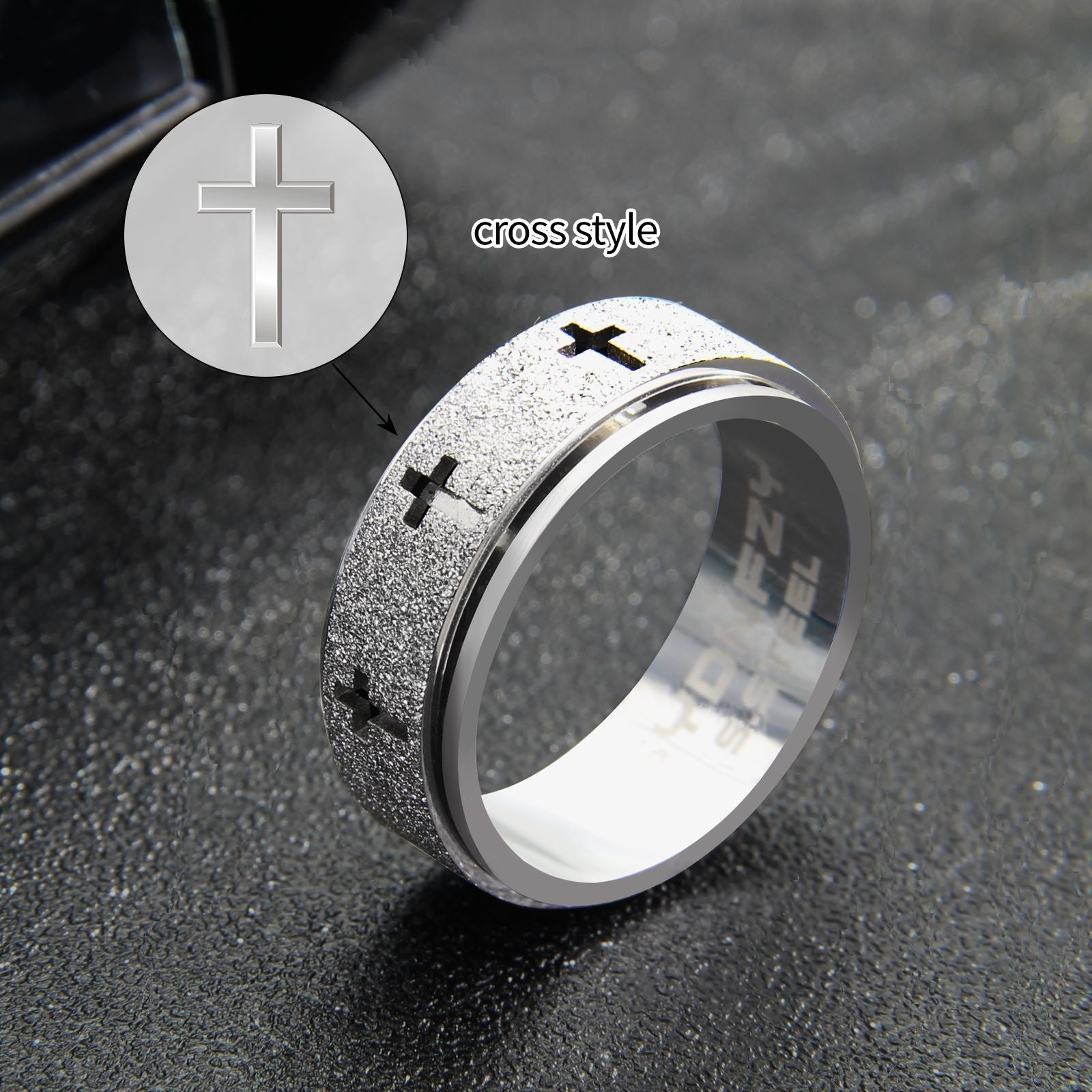 Rotating Cross Stress-Relieving Ring
