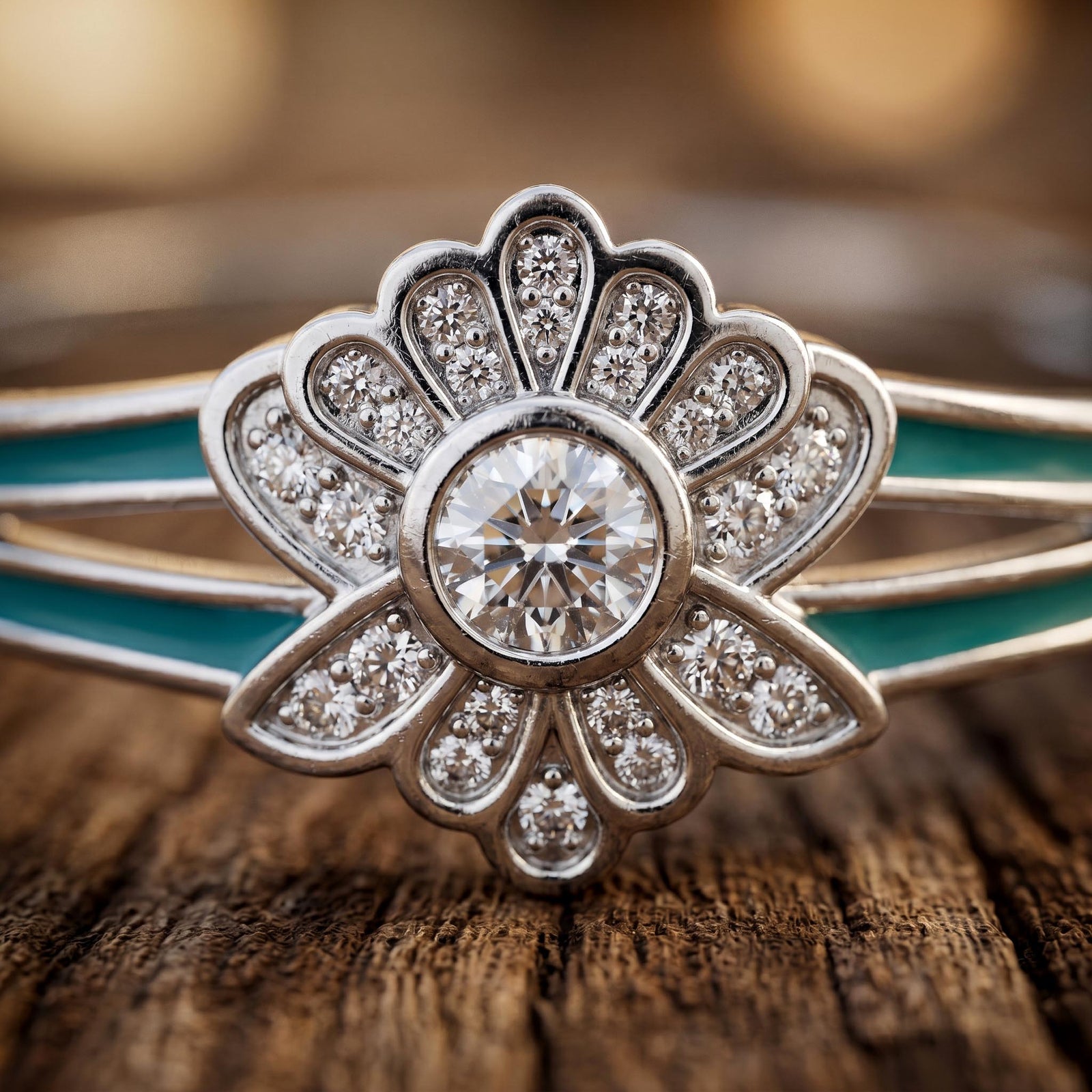 Desert Bloom Bracelet - Moissanite