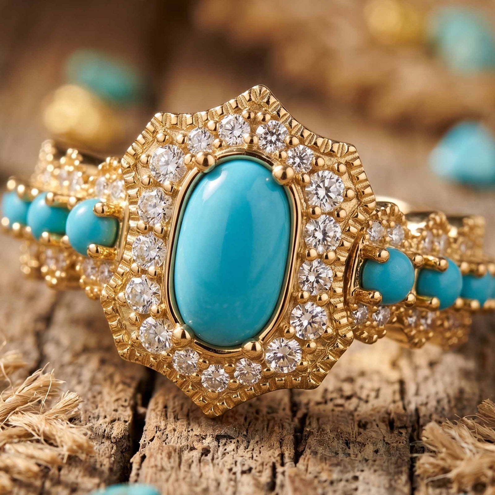 Oasis Treasure Ring - Turquoise