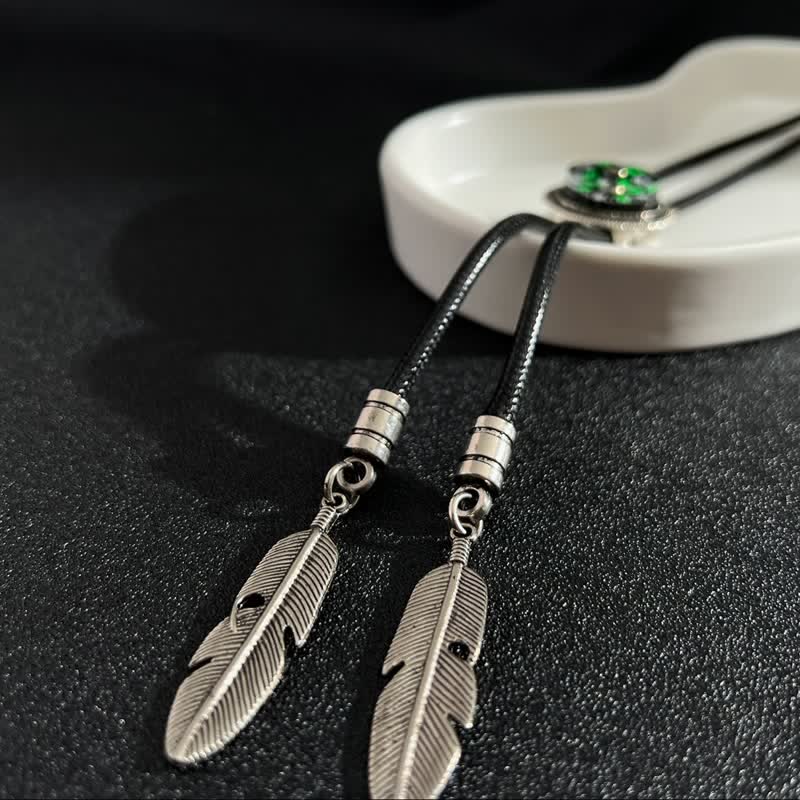 Fashion Compass Style Casual Accessory Bolo Tie