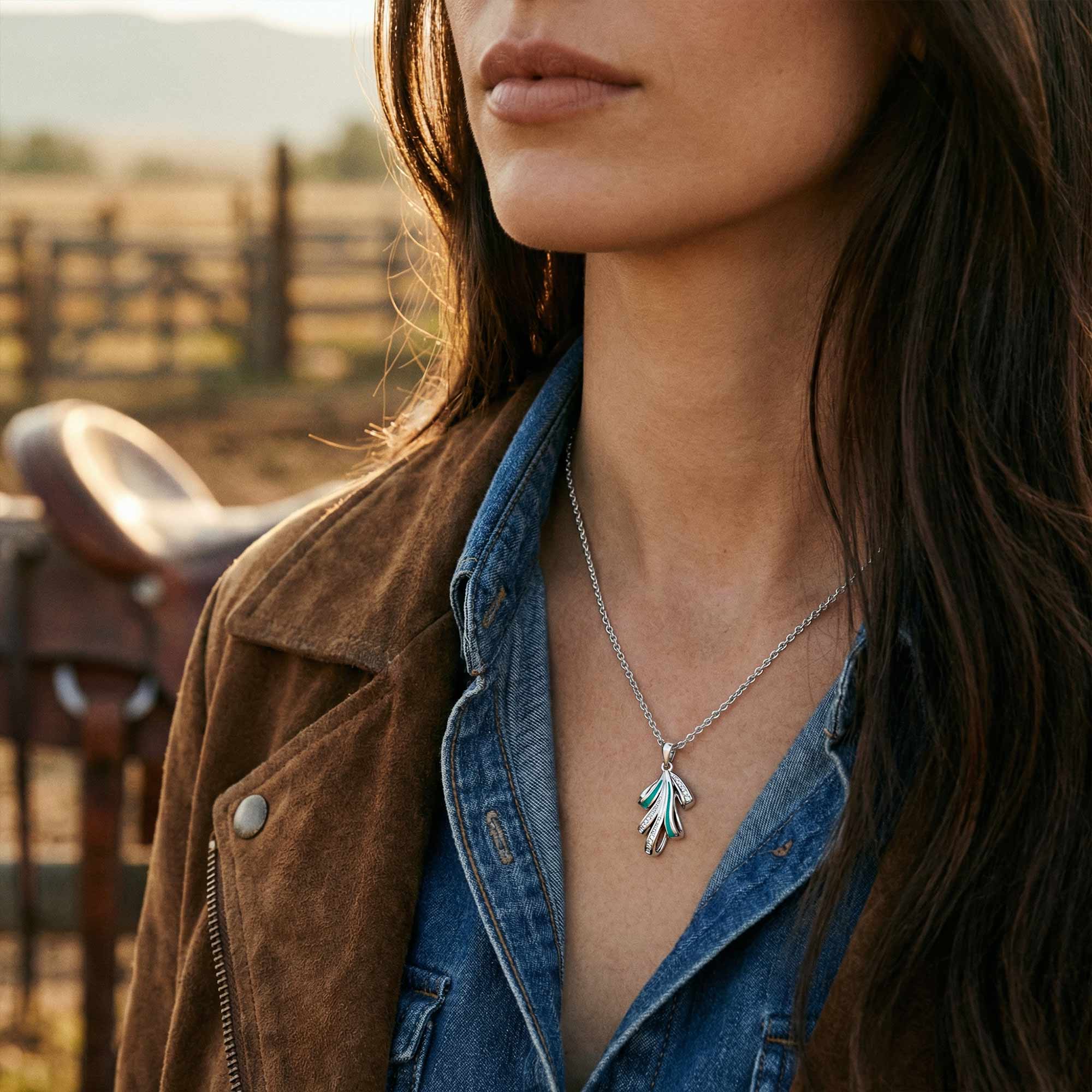 Annie's Ribbon Necklace