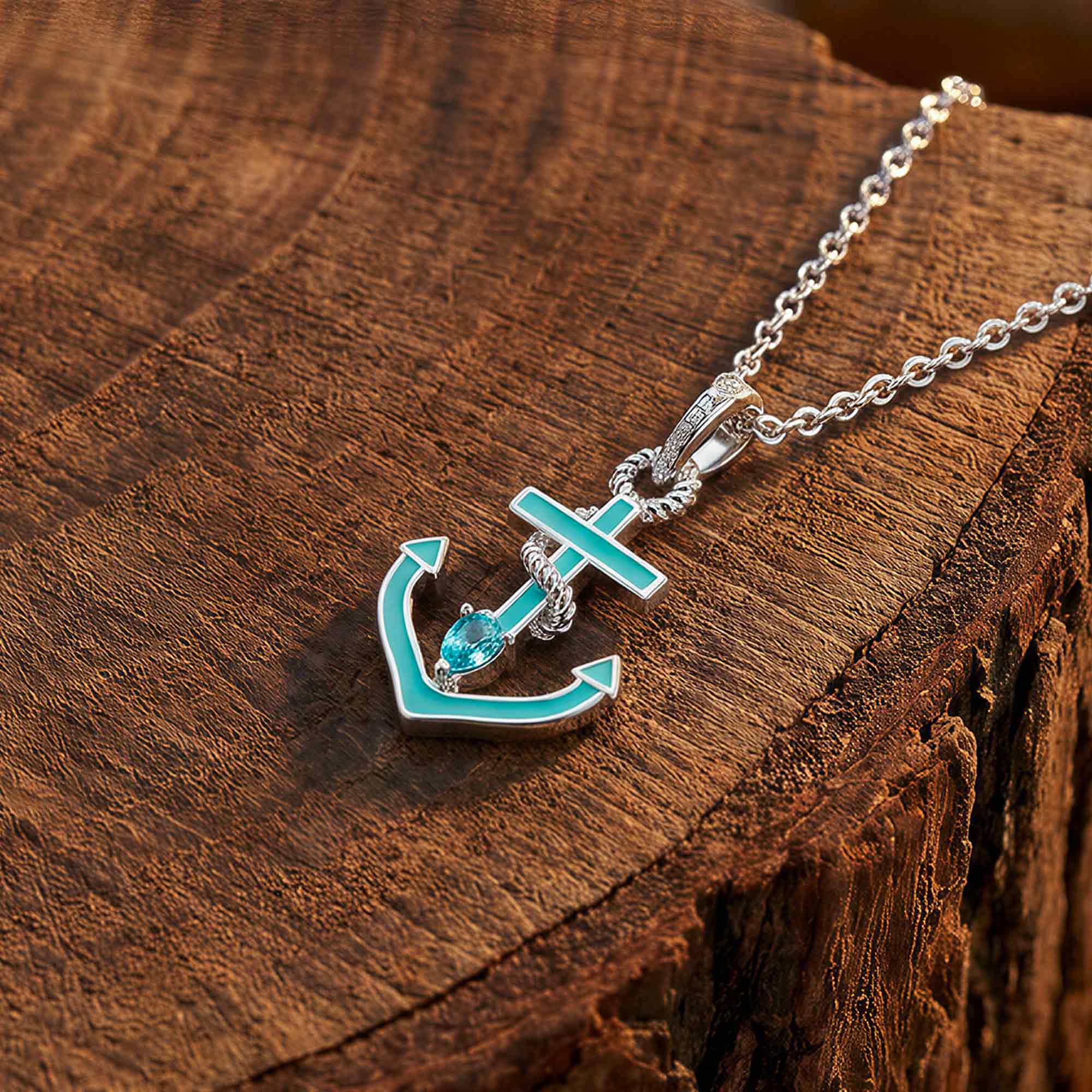 Aqua Haven Necklace - Aquamarine