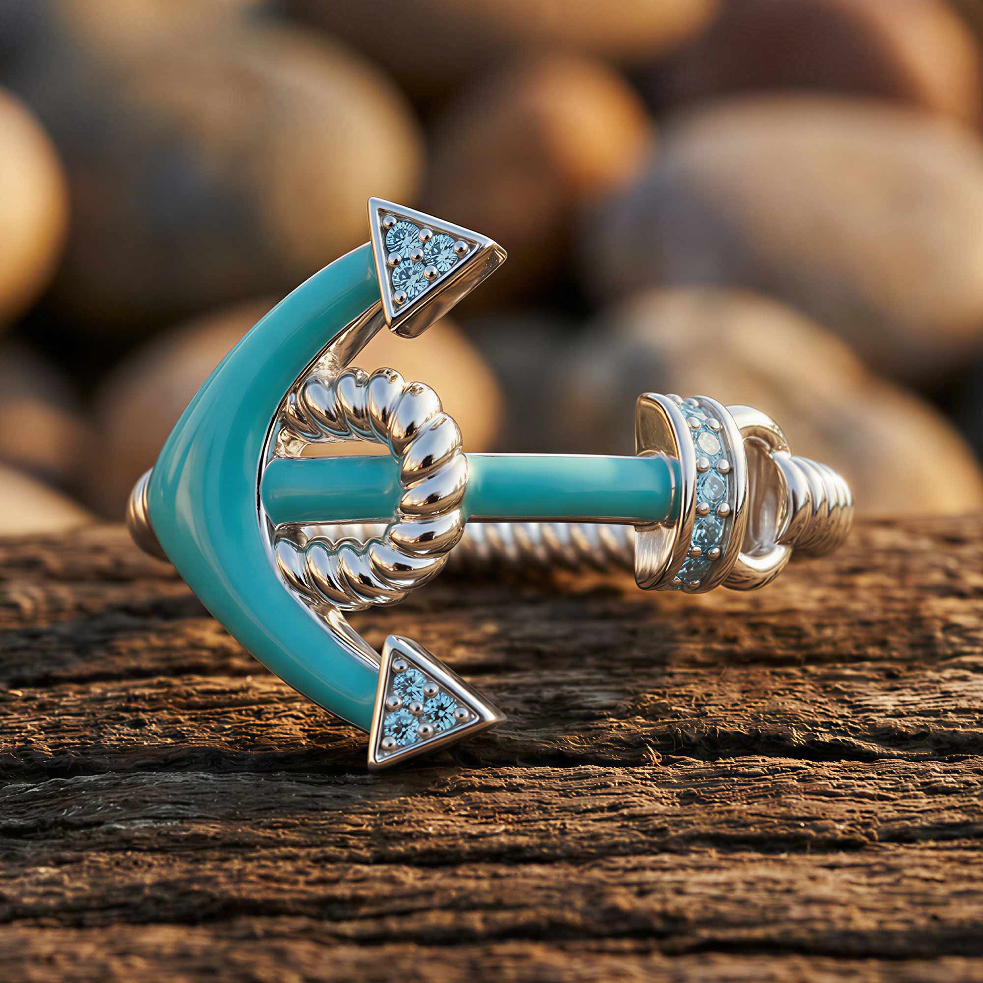 Aqua Haven Ring - Aquamarine
