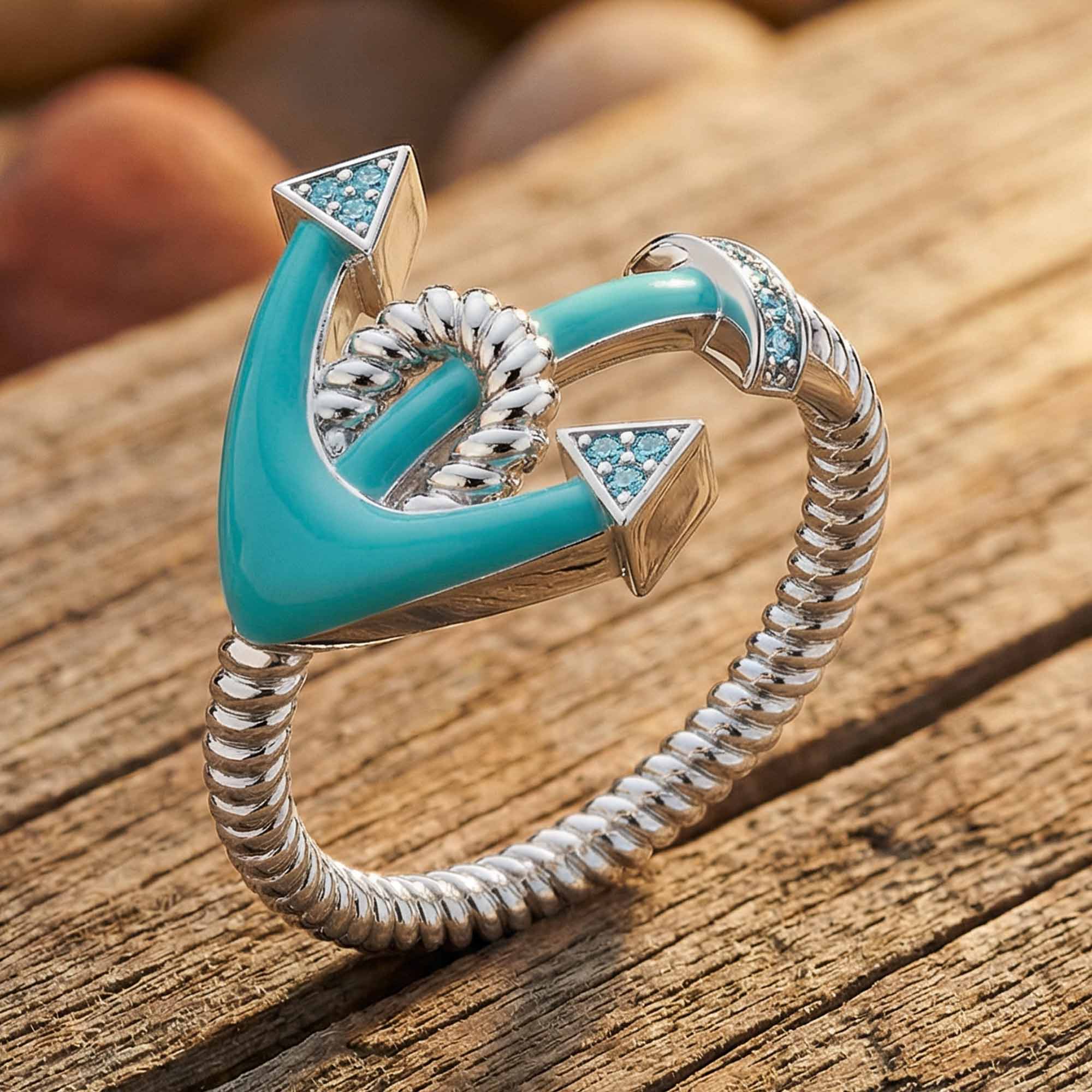Aqua Haven Ring - Aquamarine