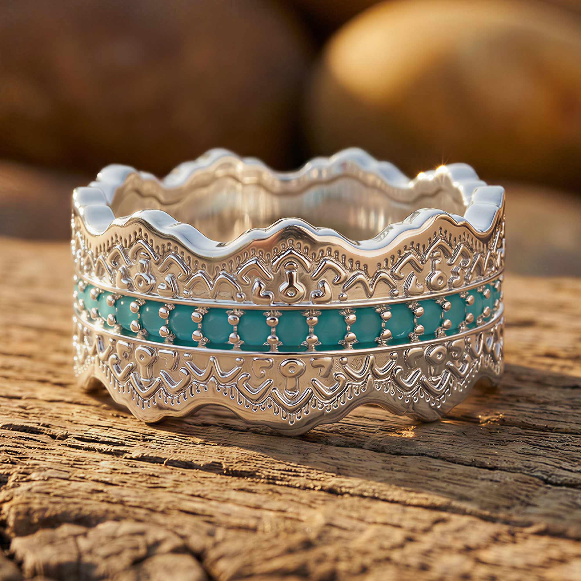Cielo Filigree Ring