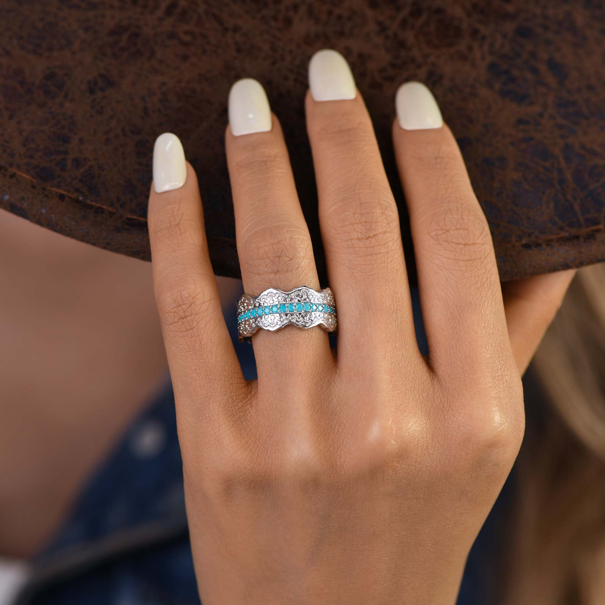 Cielo Filigree Ring