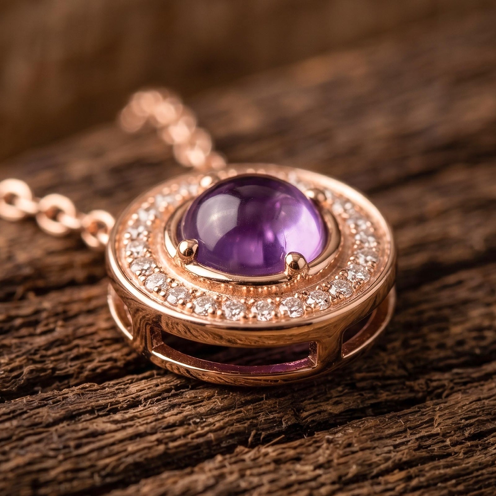 Competitive Spirit Necklace - Amethyst
