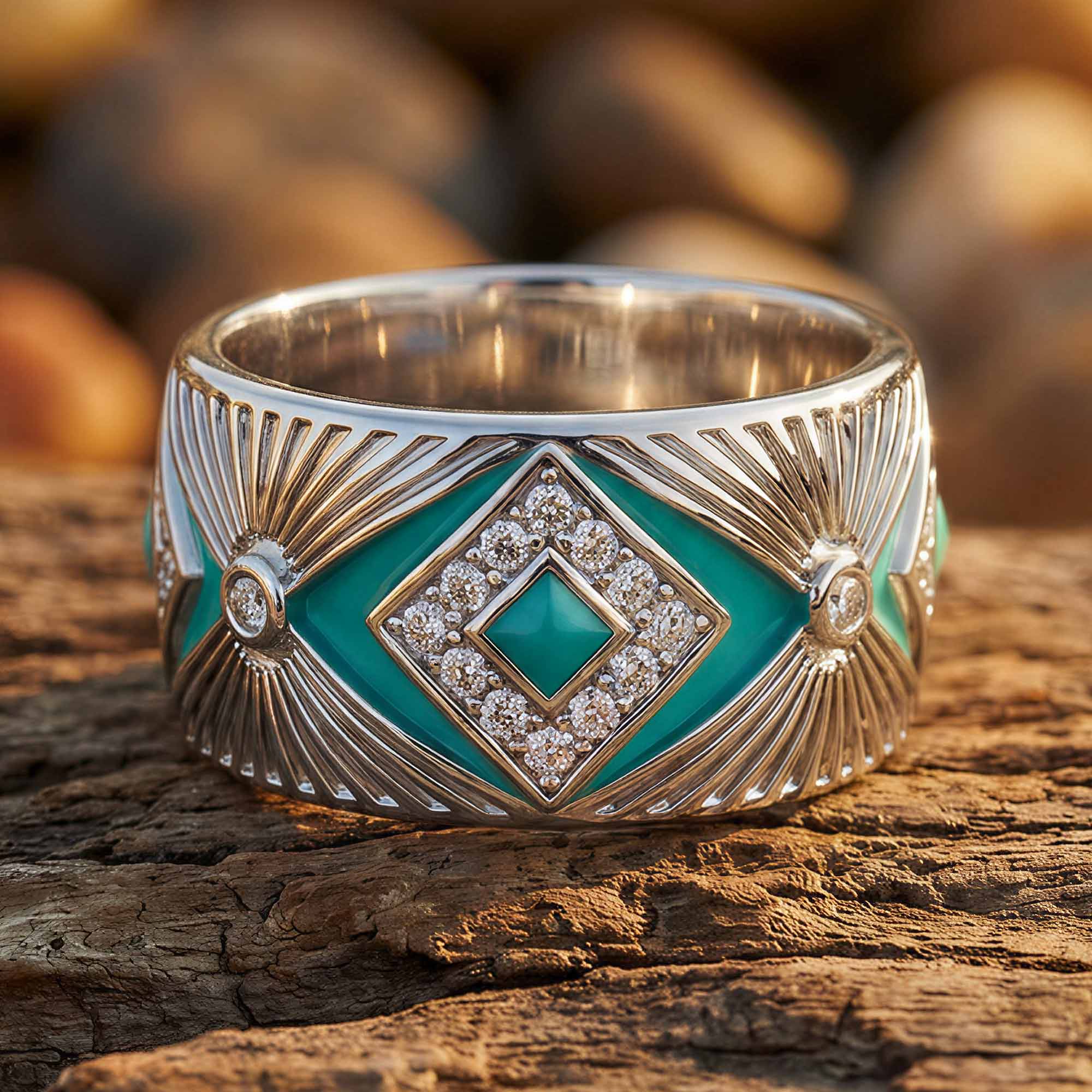 Cowgirl Legend Ring - Moissanite