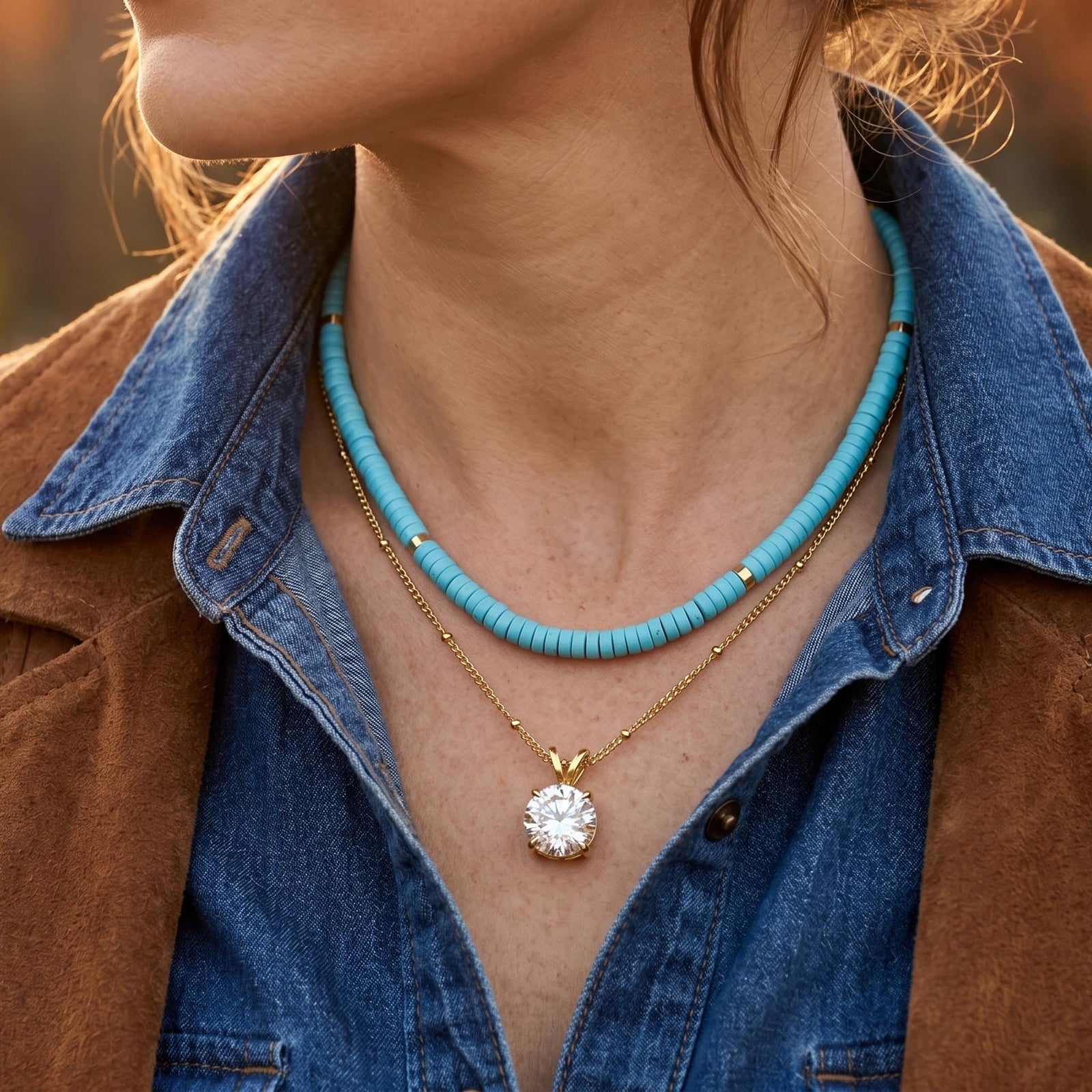 Dallas Skies Necklace