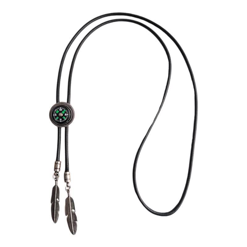 Fashion Compass Style Casual Accessory Bolo Tie