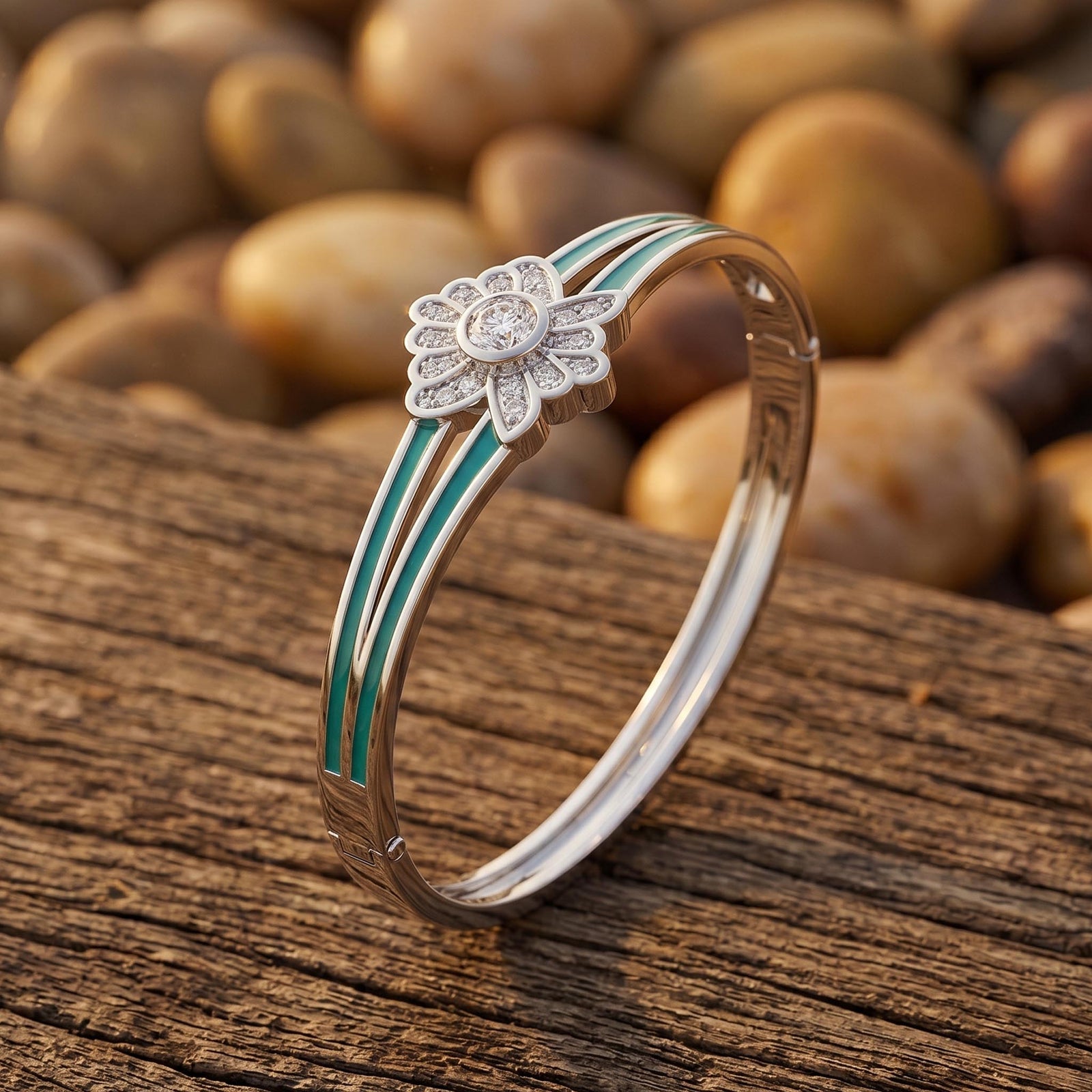 Desert Bloom Bracelet - Moissanite