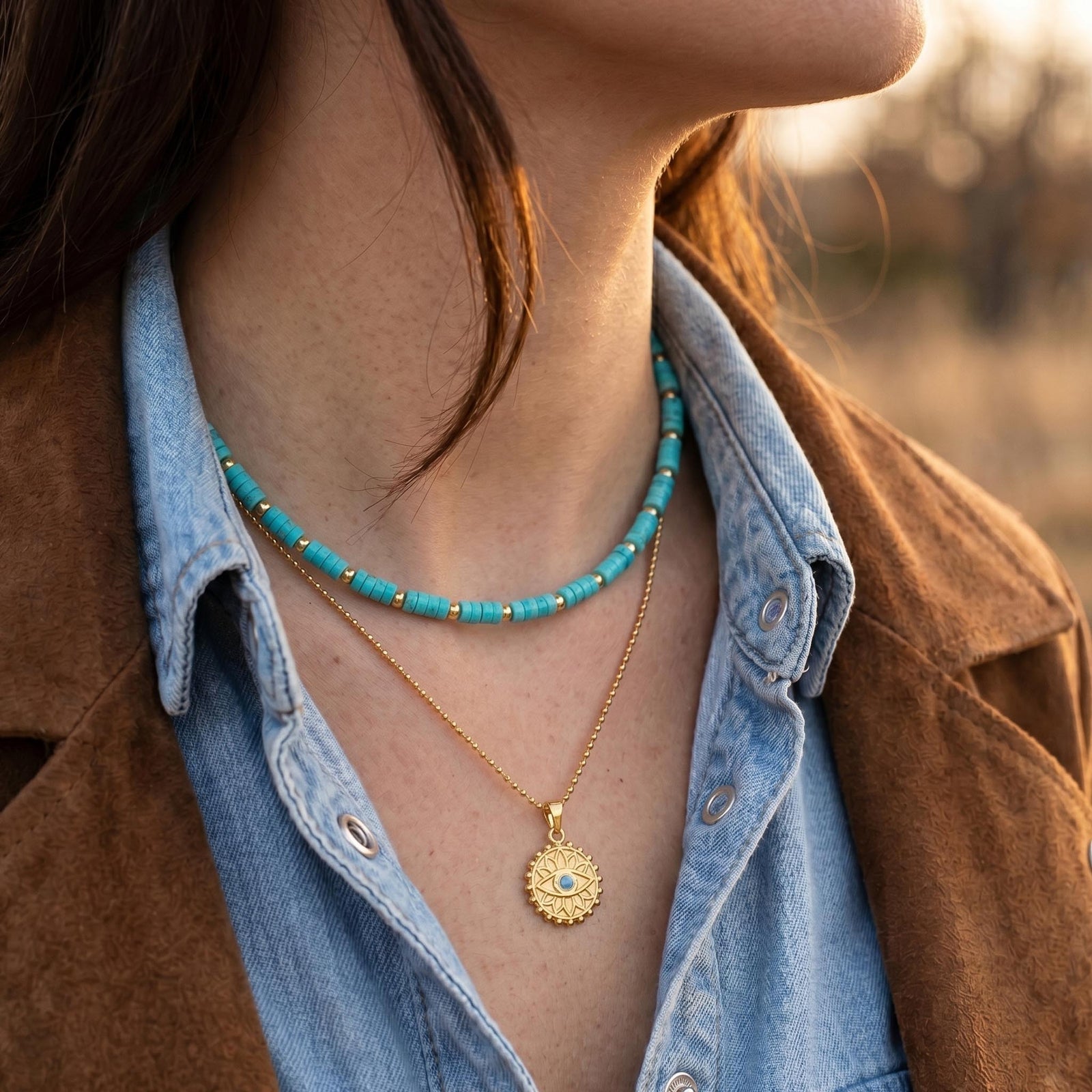 Emblem's Eye Necklace