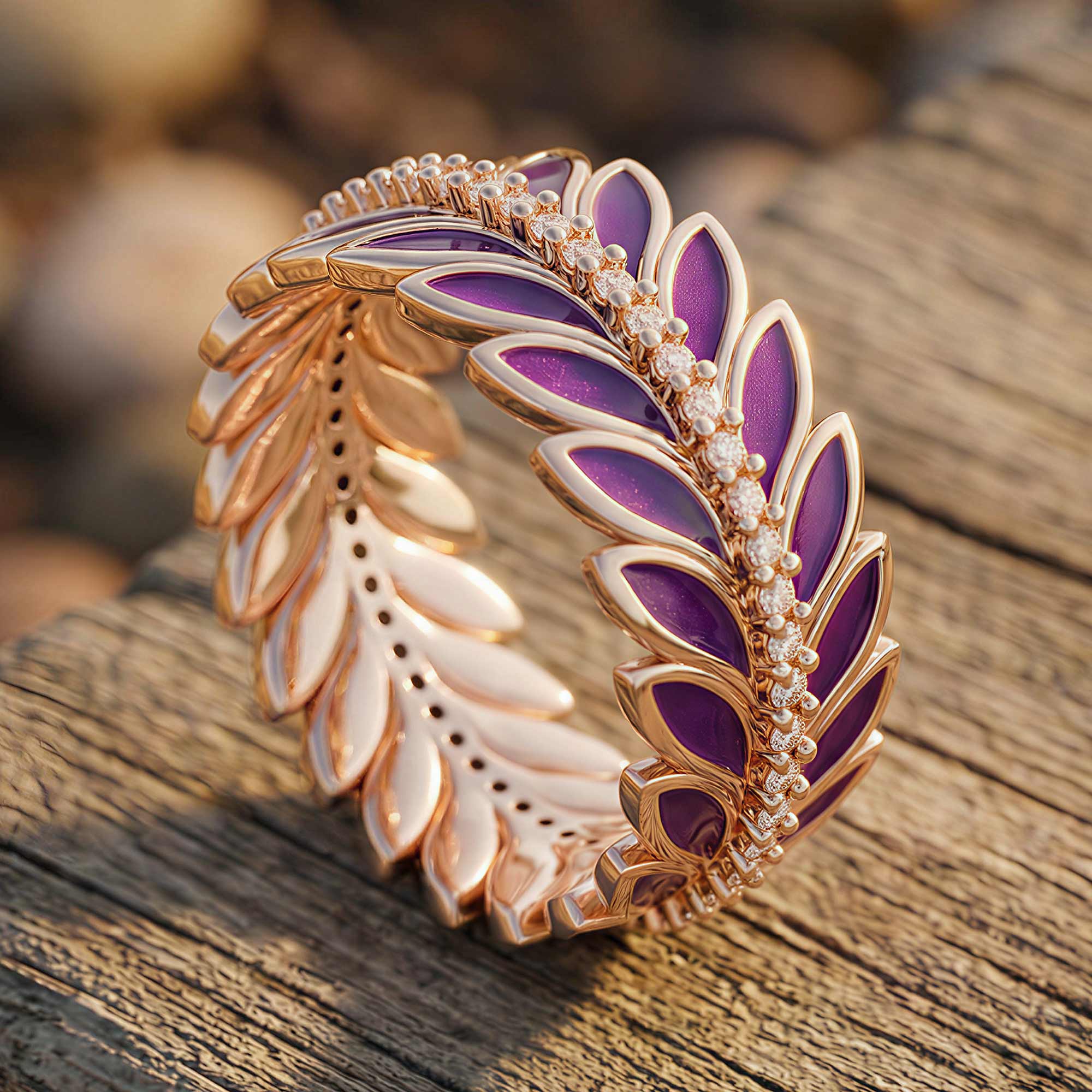 Eternal Spring Ring - Purple
