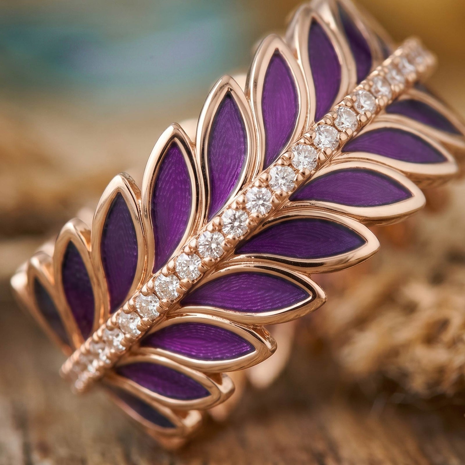 Eternal Spring Ring - Purple