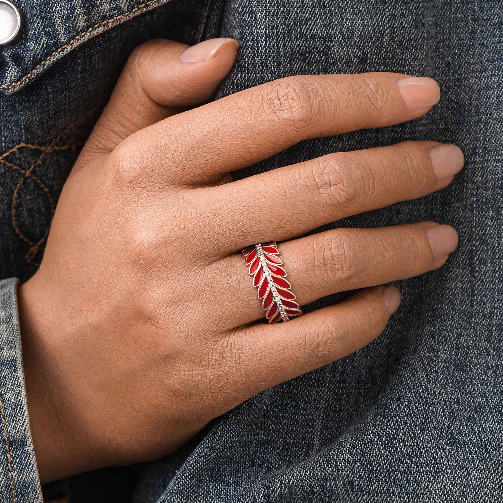 Eternal Spring Ring - Red