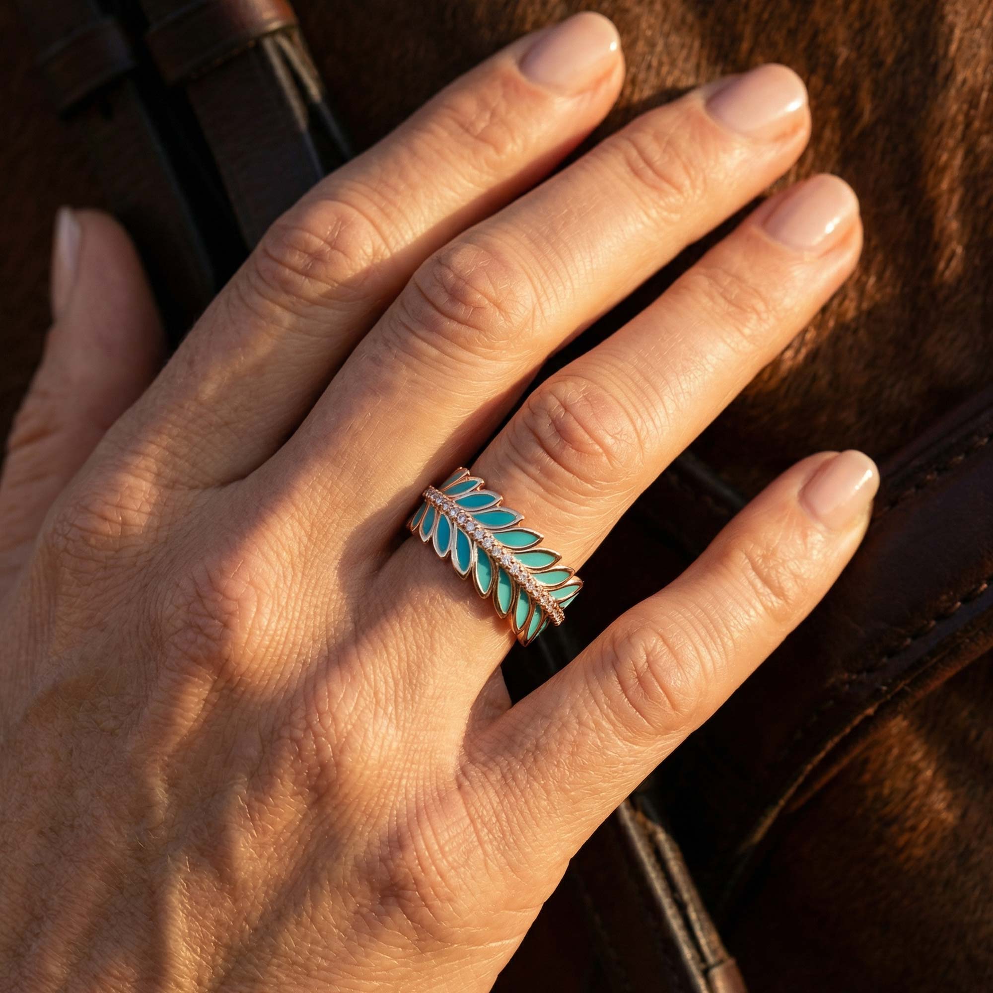 Eternal Spring Ring - Turquoise