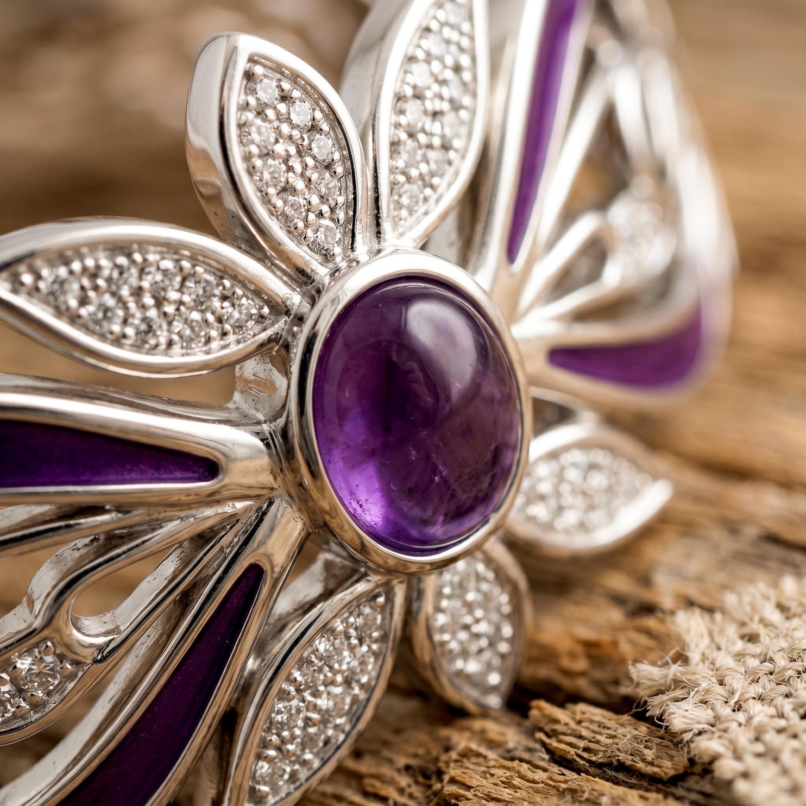 Frontier Whirlwind Bracelet - Amethyst