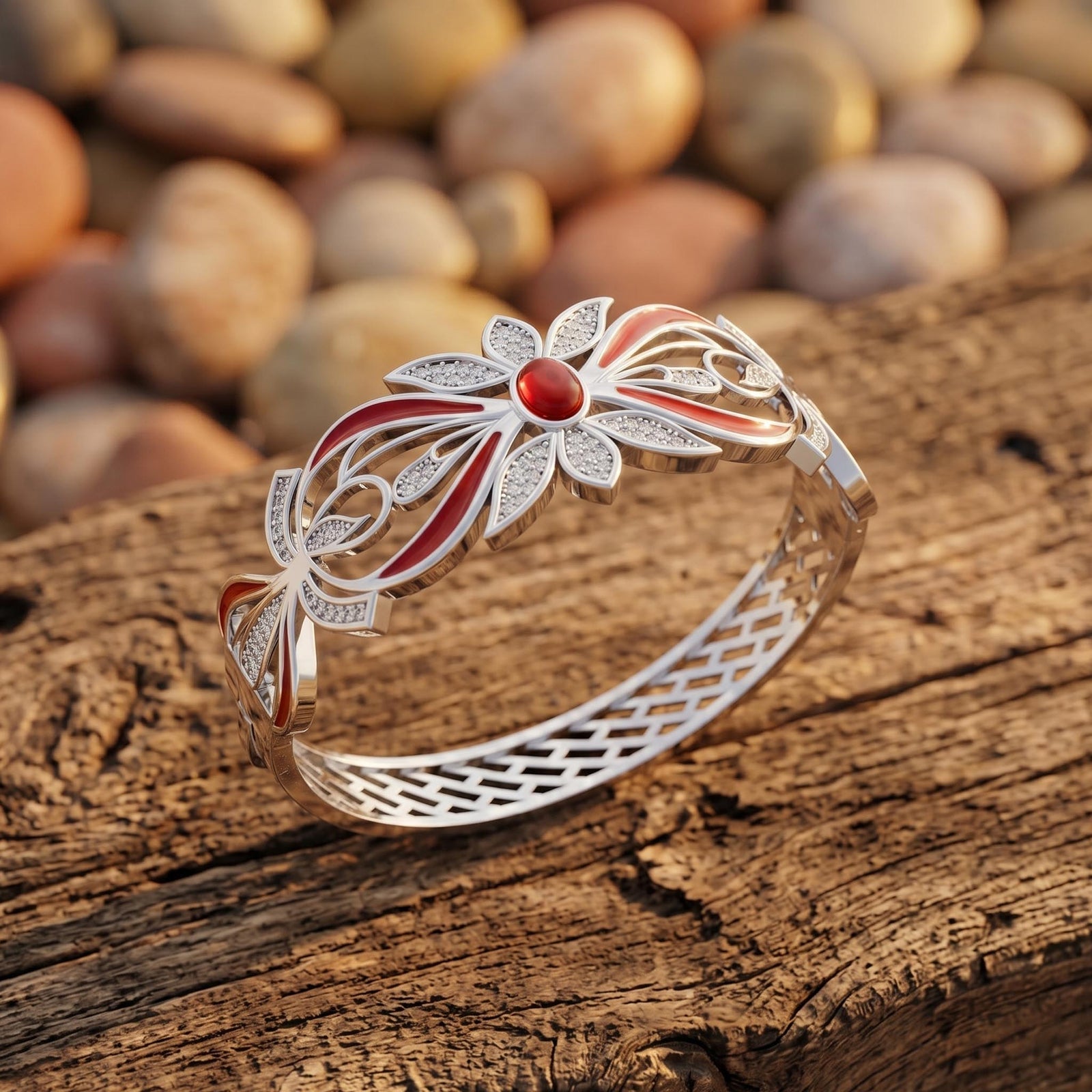Frontier Whirlwind Bracelet - Ruby