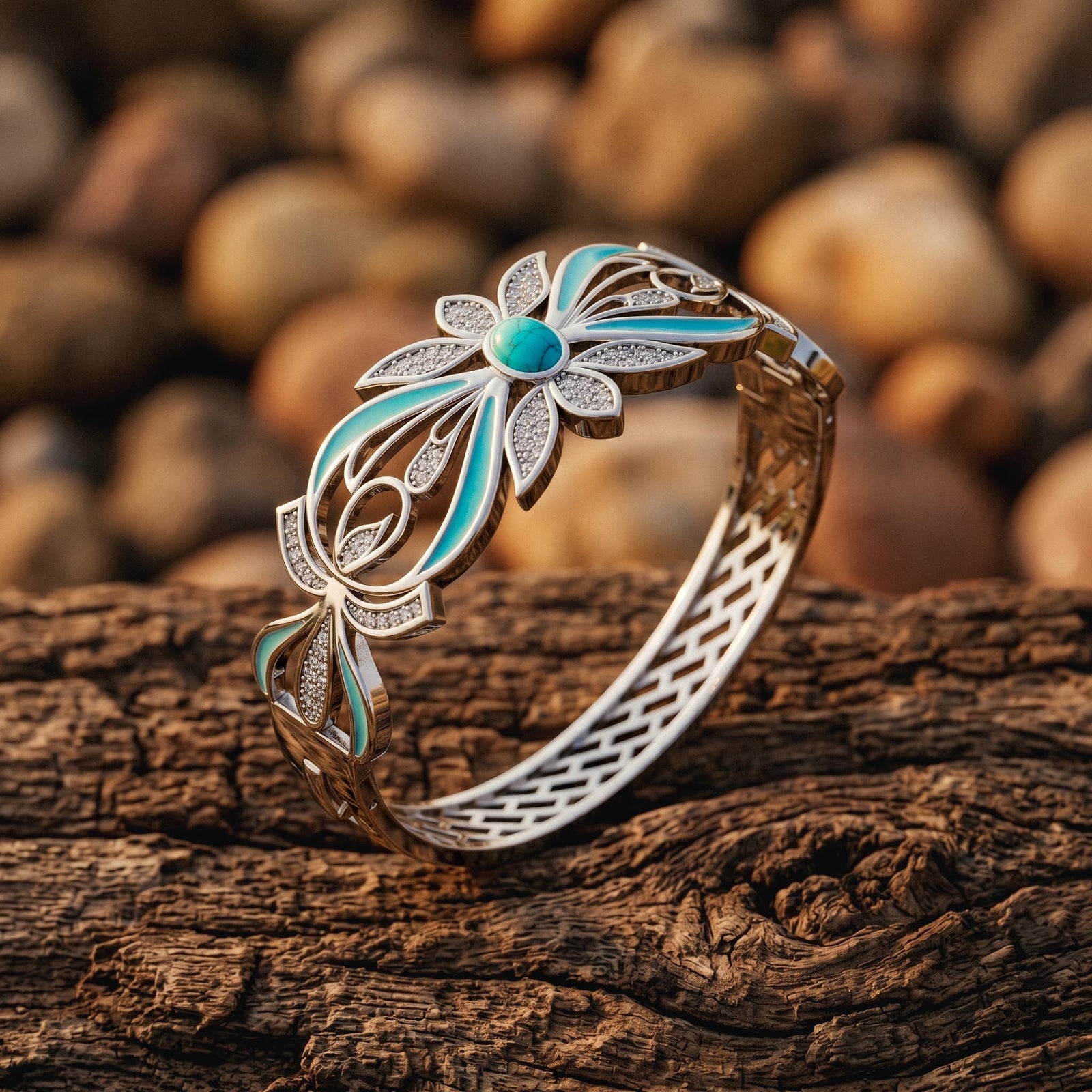 Frontier Whirlwind Bracelet - Turquoise