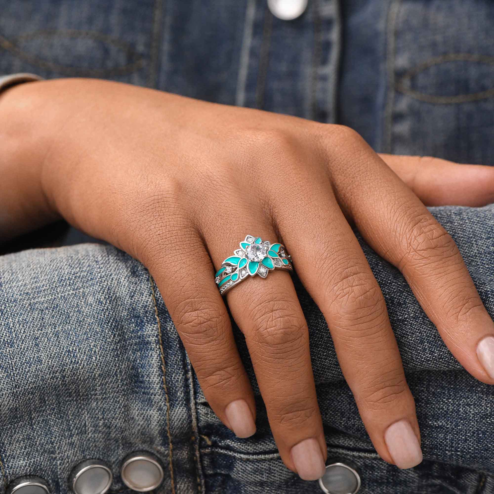 Garden Orchestra Ring - Moissanite