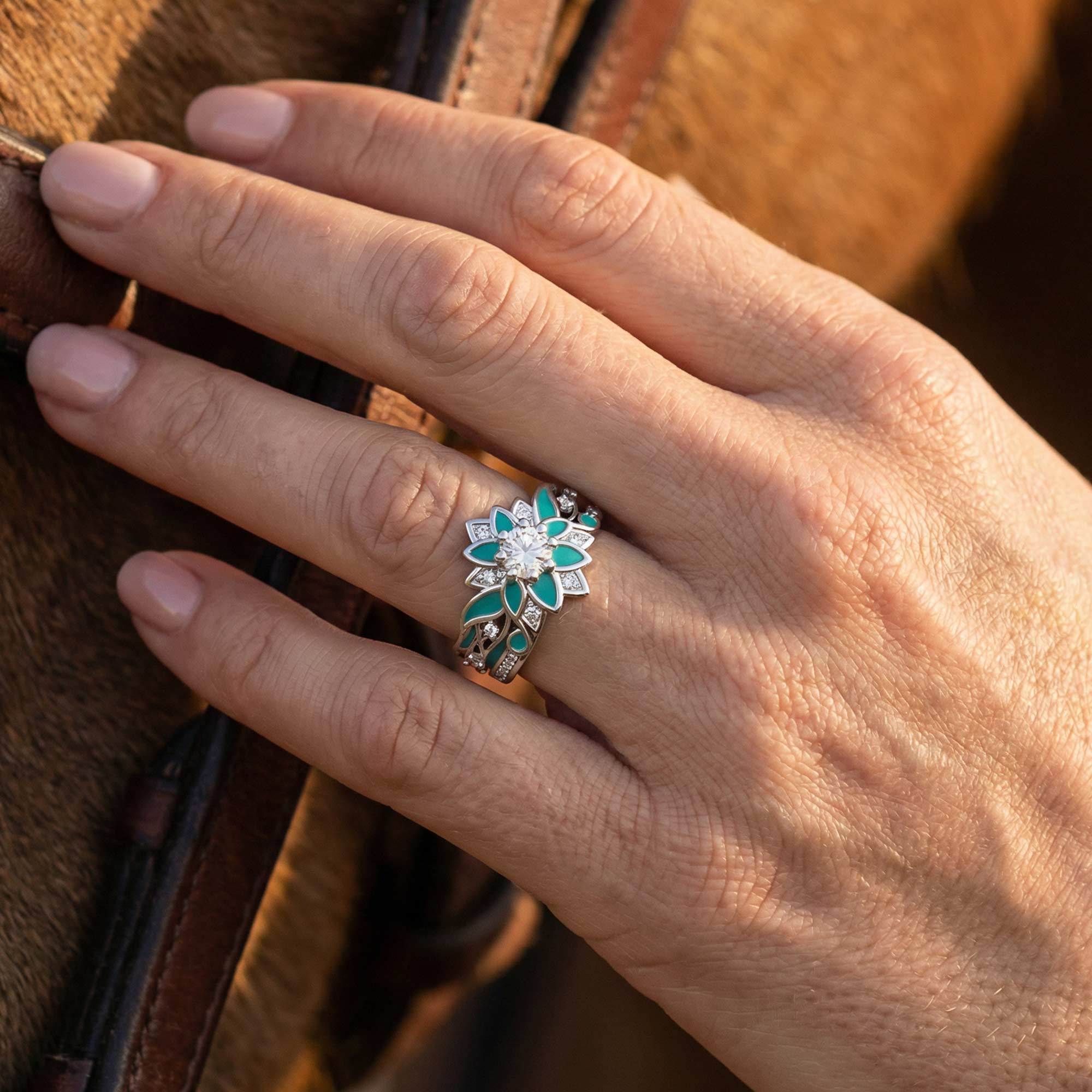Garden Orchestra Ring - Moissanite