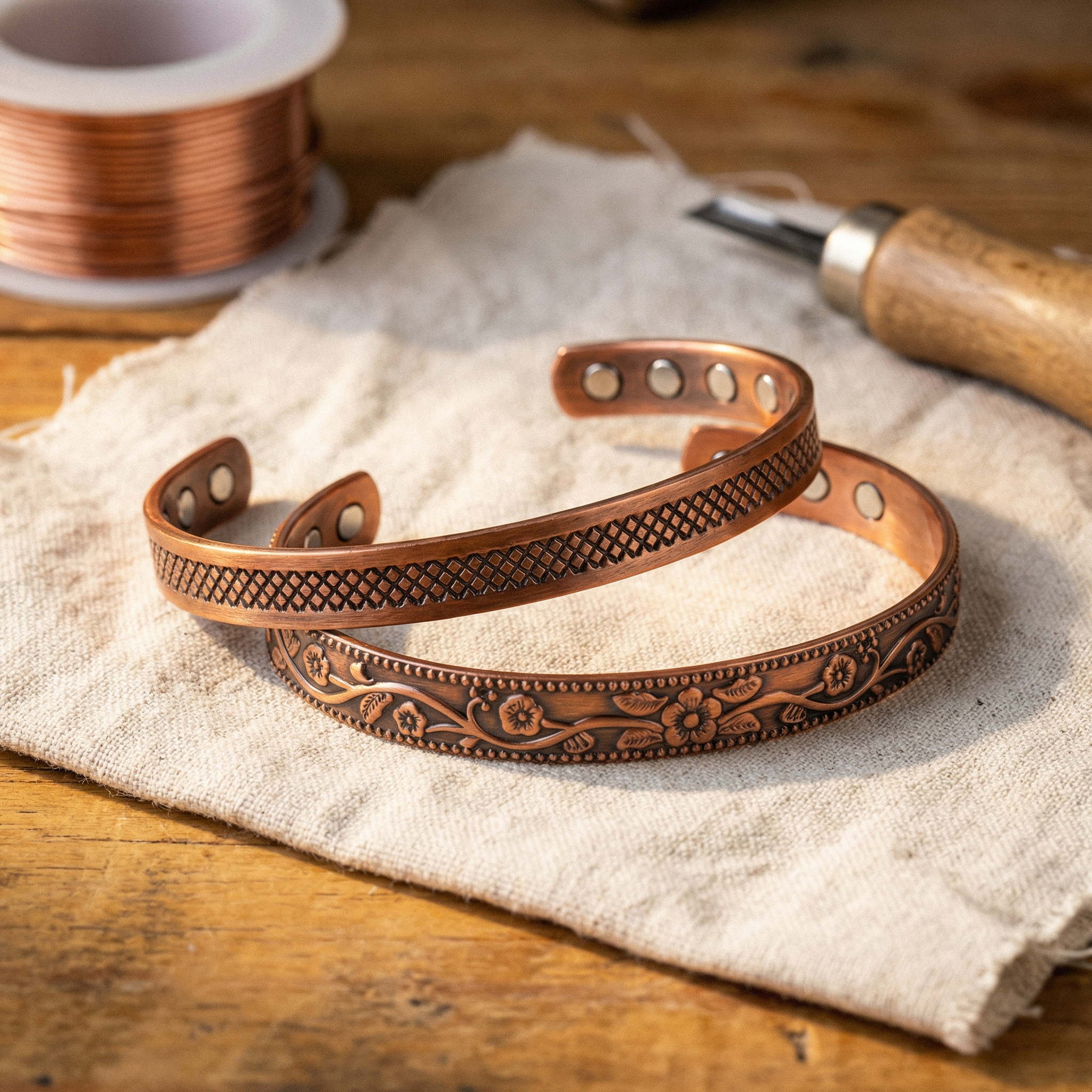 Copper Jewelry Forge Copper Set