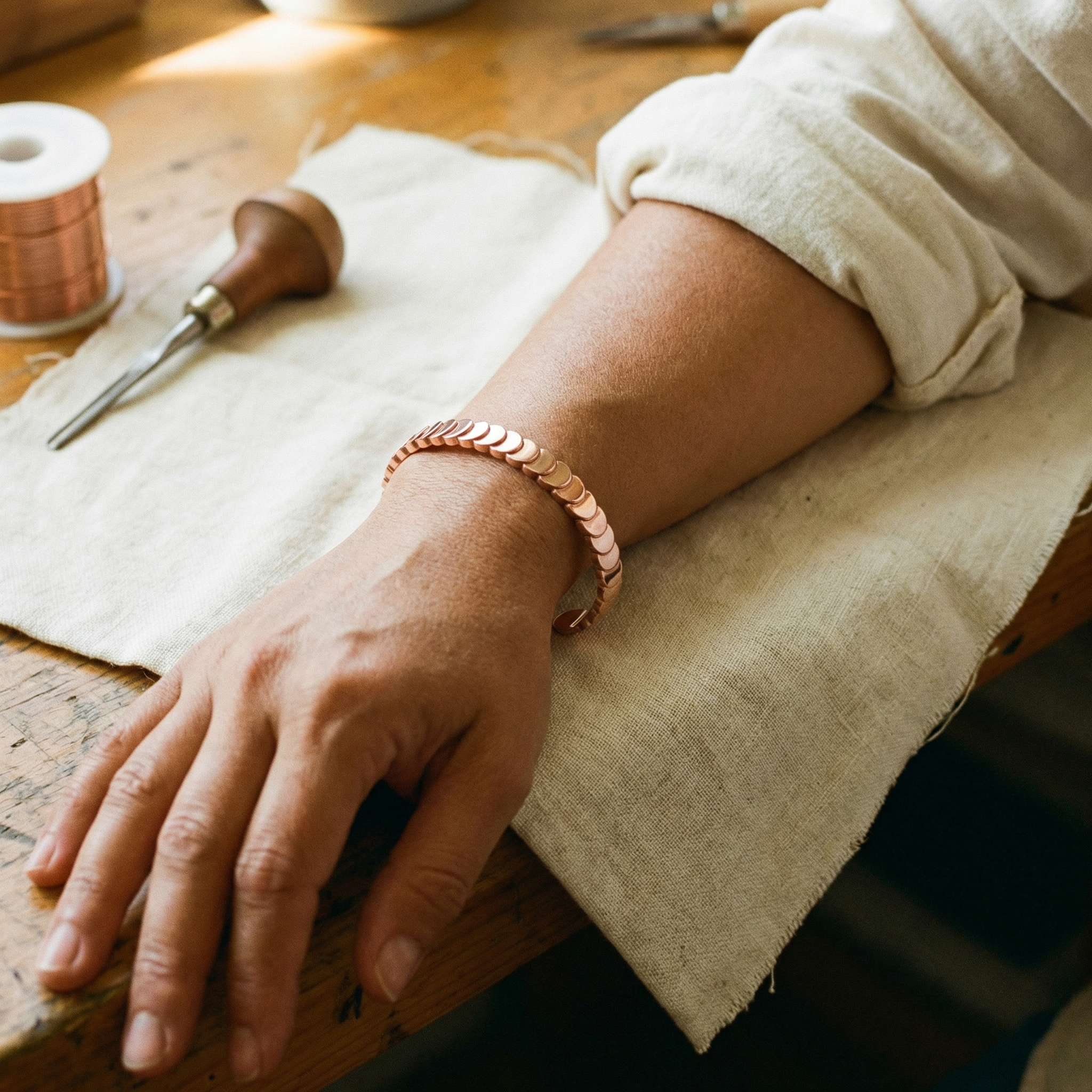 Copper Jewelry Tide Copper Bracelet