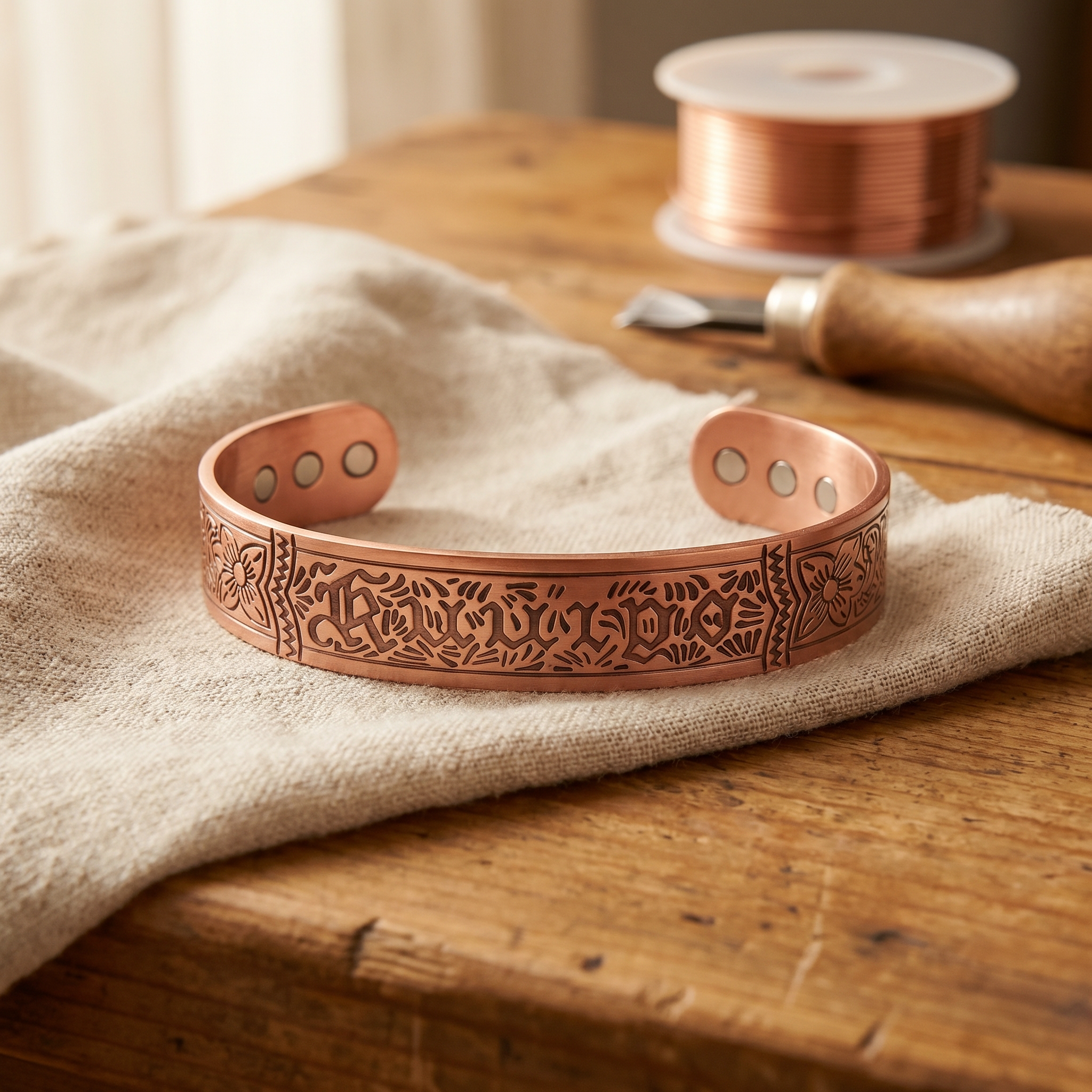 Copper Jewelry Drift Copper Bracelet