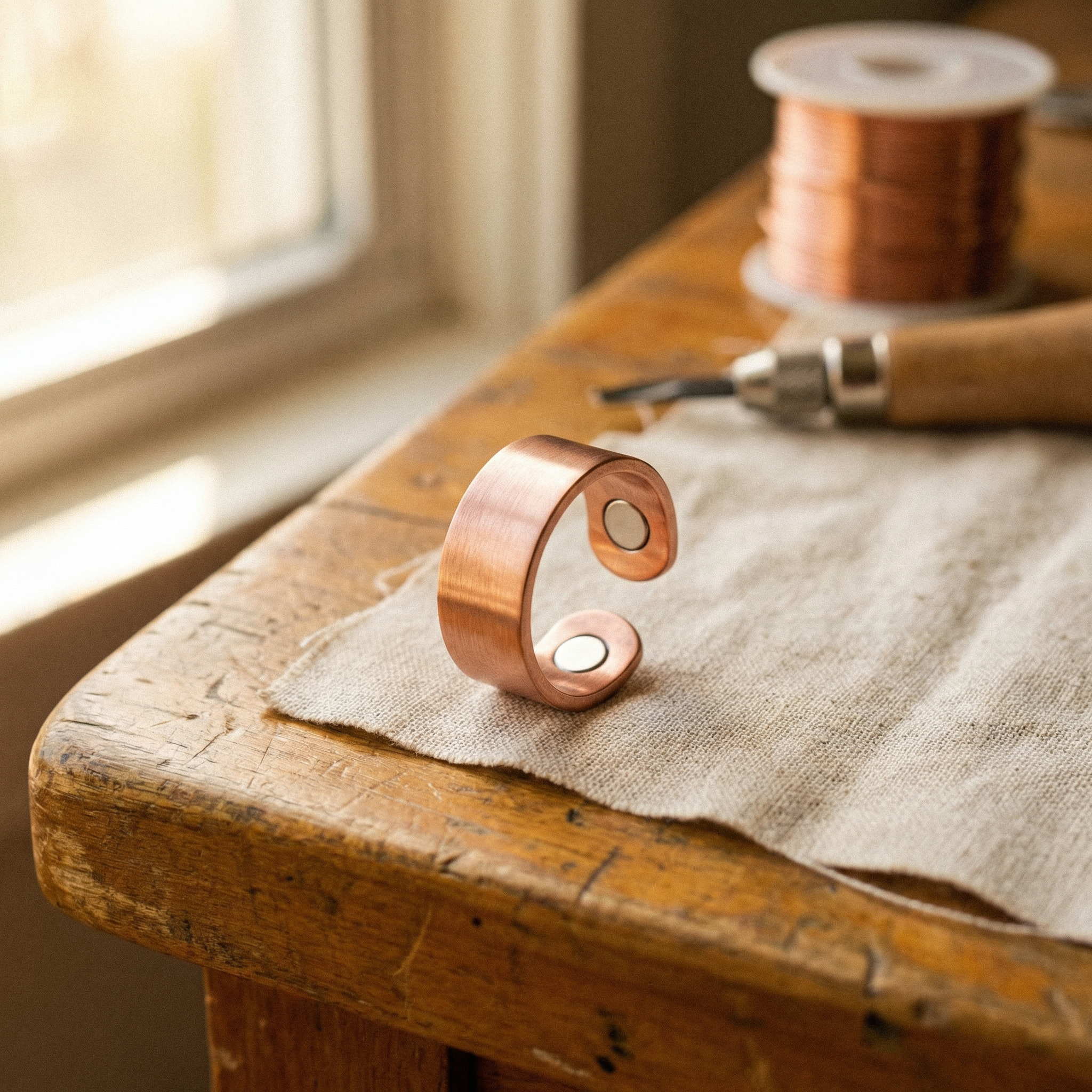 Copper Jewelry Weld Copper Ring