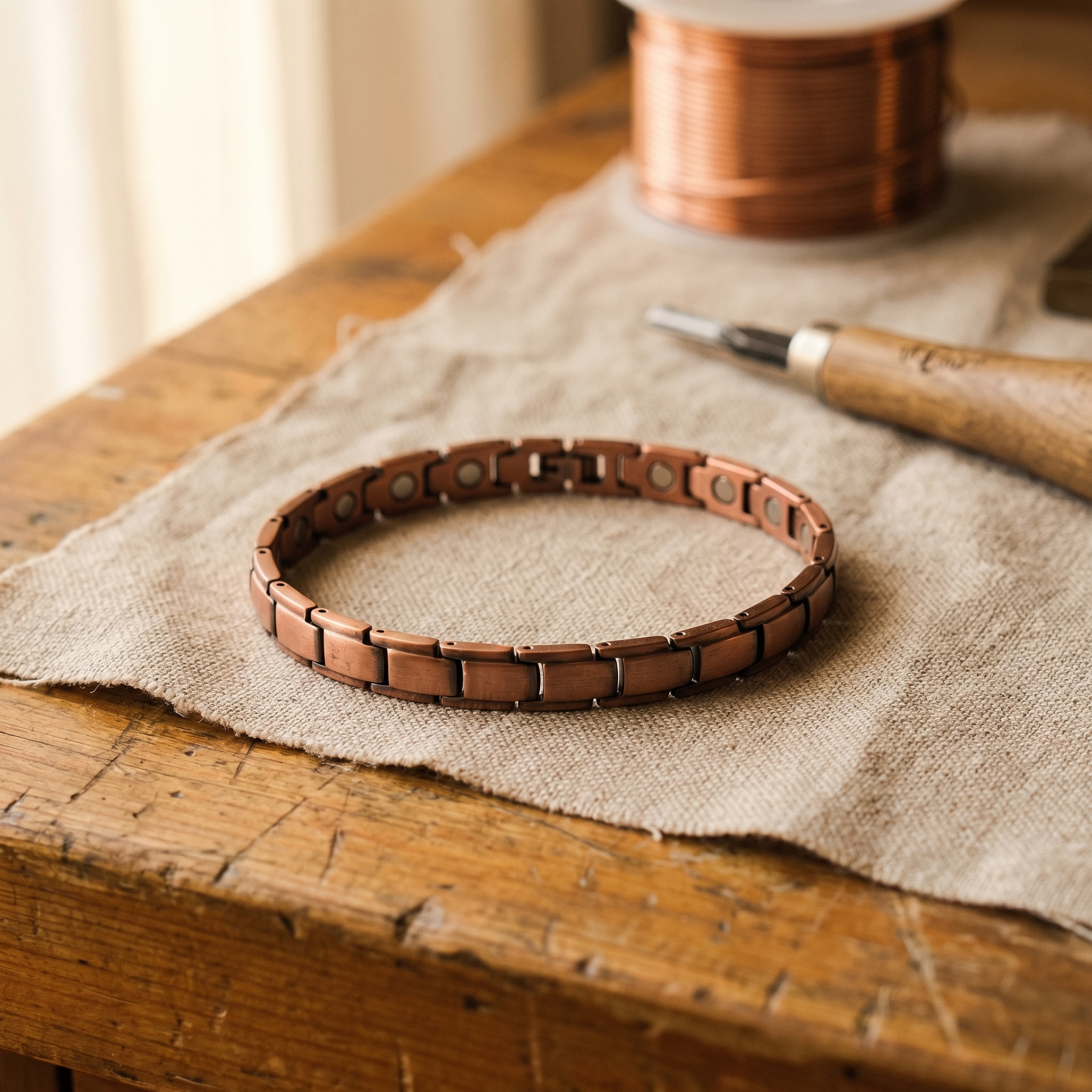 Copper Jewelry Shore Copper Anklet