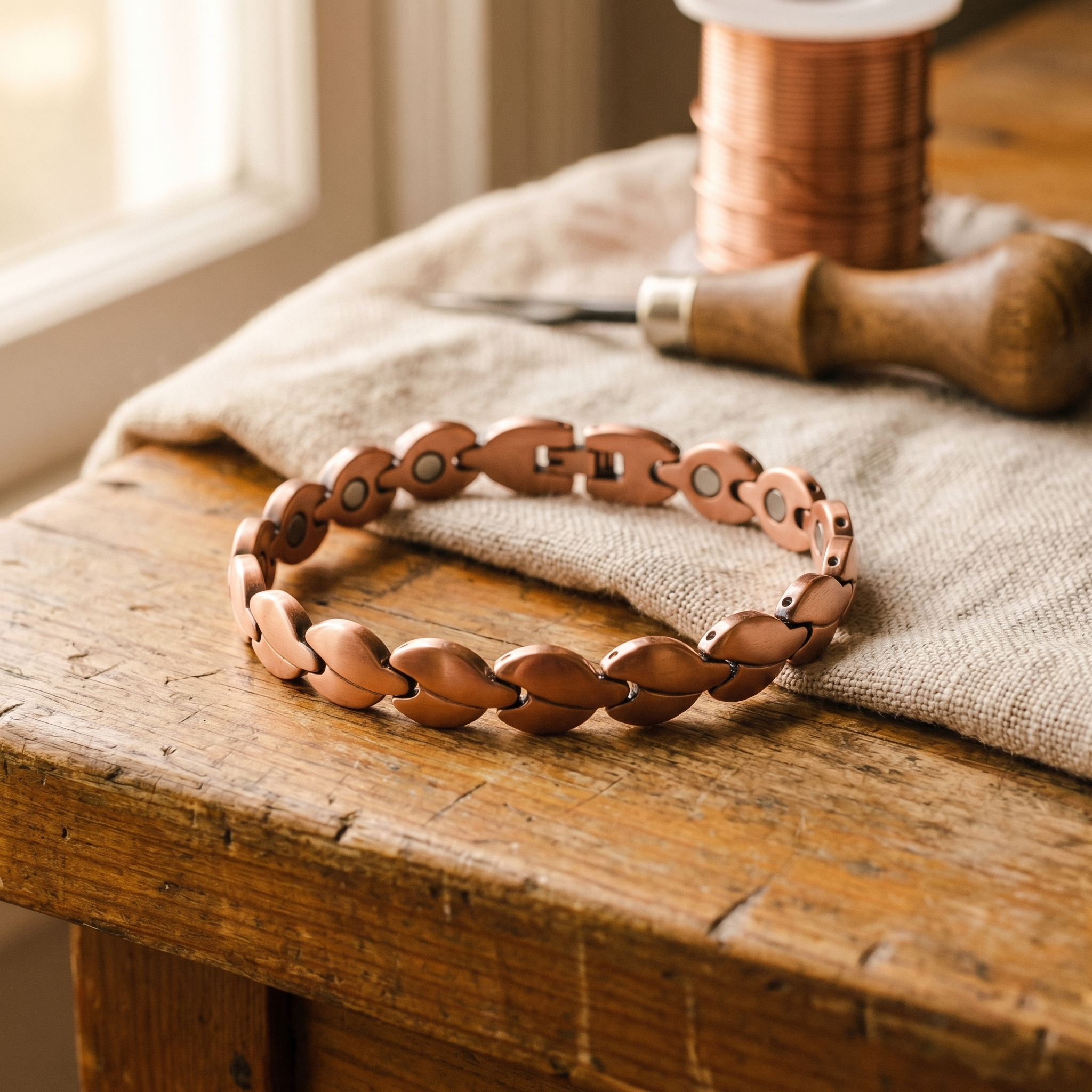 Copper Jewelry Marsh Copper Anklet