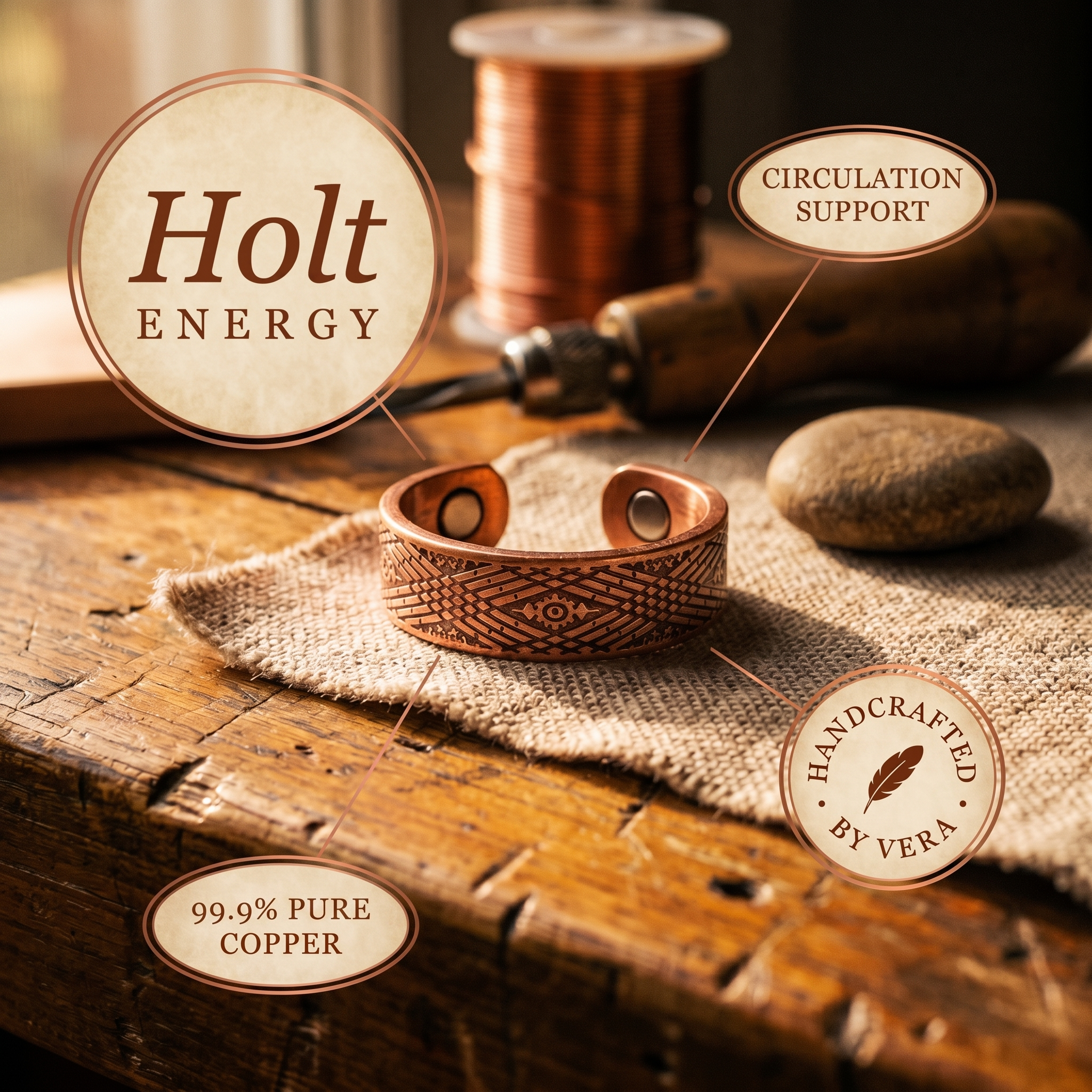 Copper Jewelry Holt Copper Ring
