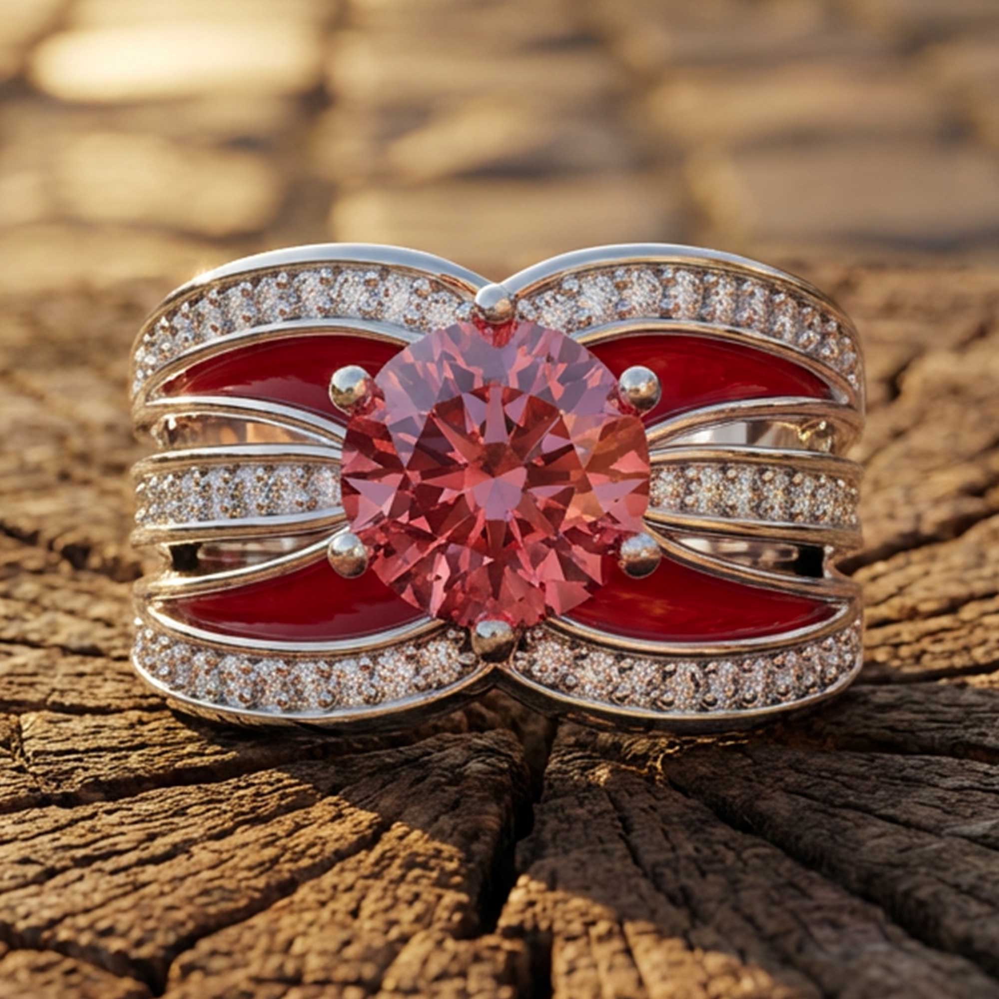 Intersect Radiance Ring - Ruby