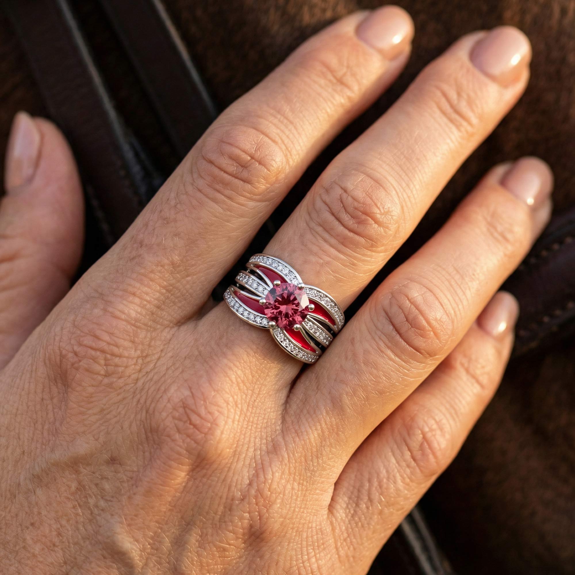 Intersect Radiance Ring - Ruby