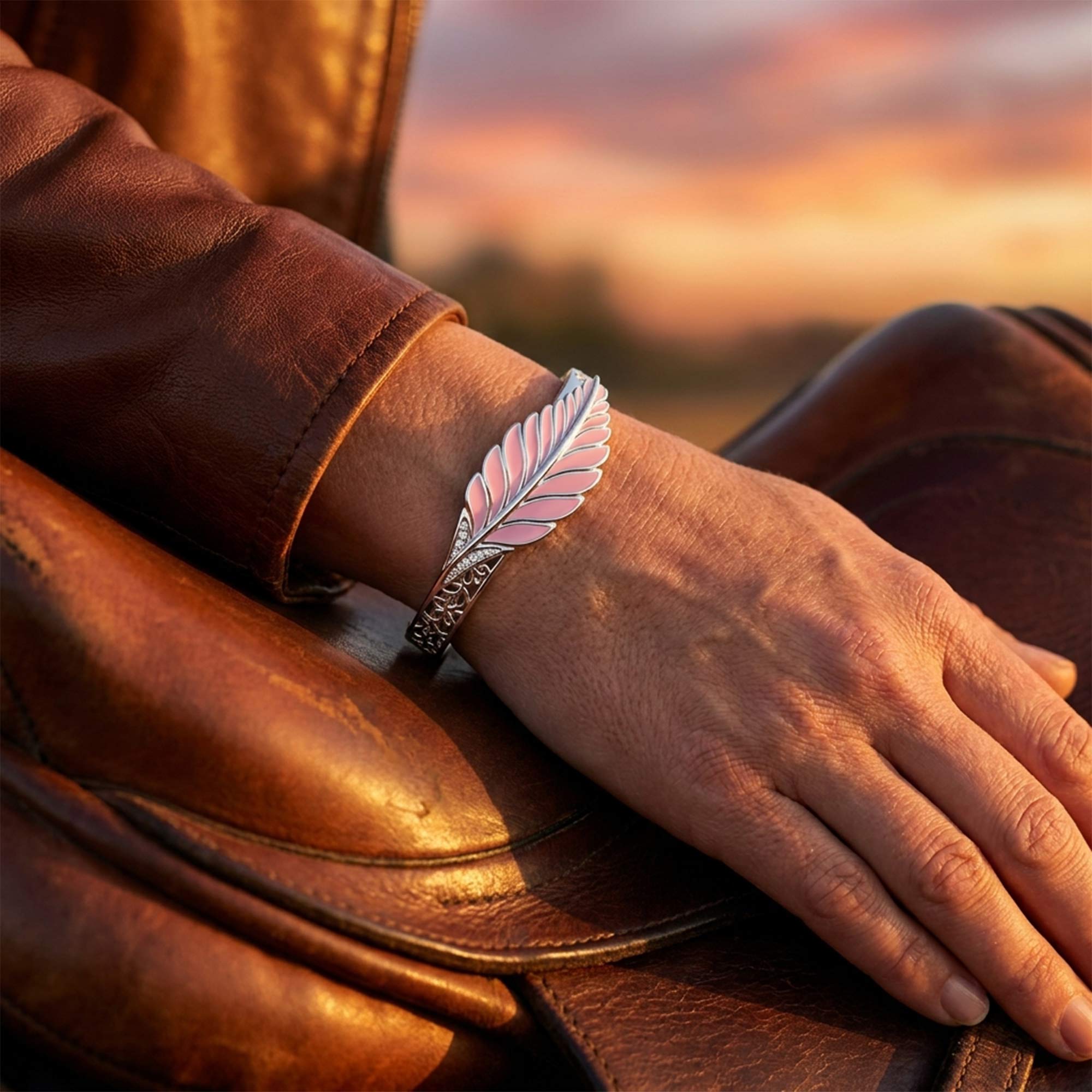 Mesa Quill Bracelet - Pink