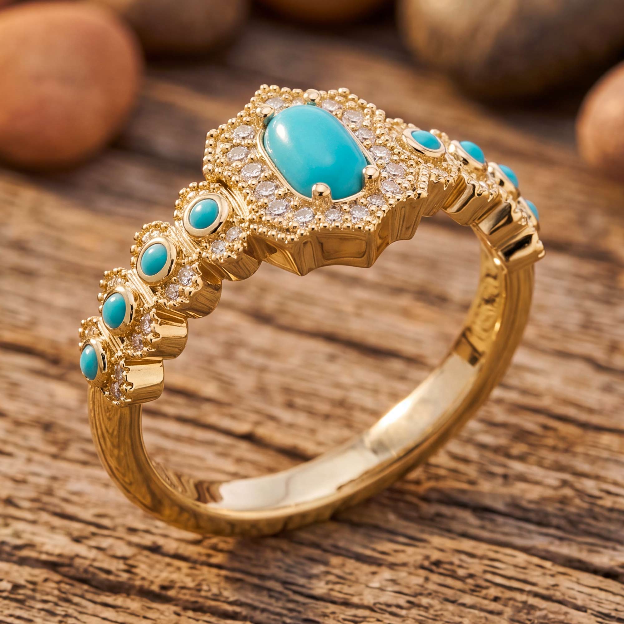 Oasis Treasure Ring - Turquoise