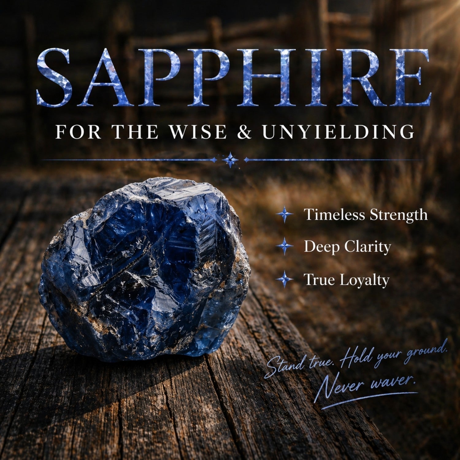 Reef Reverie Ring - Sapphire & Aquamarine