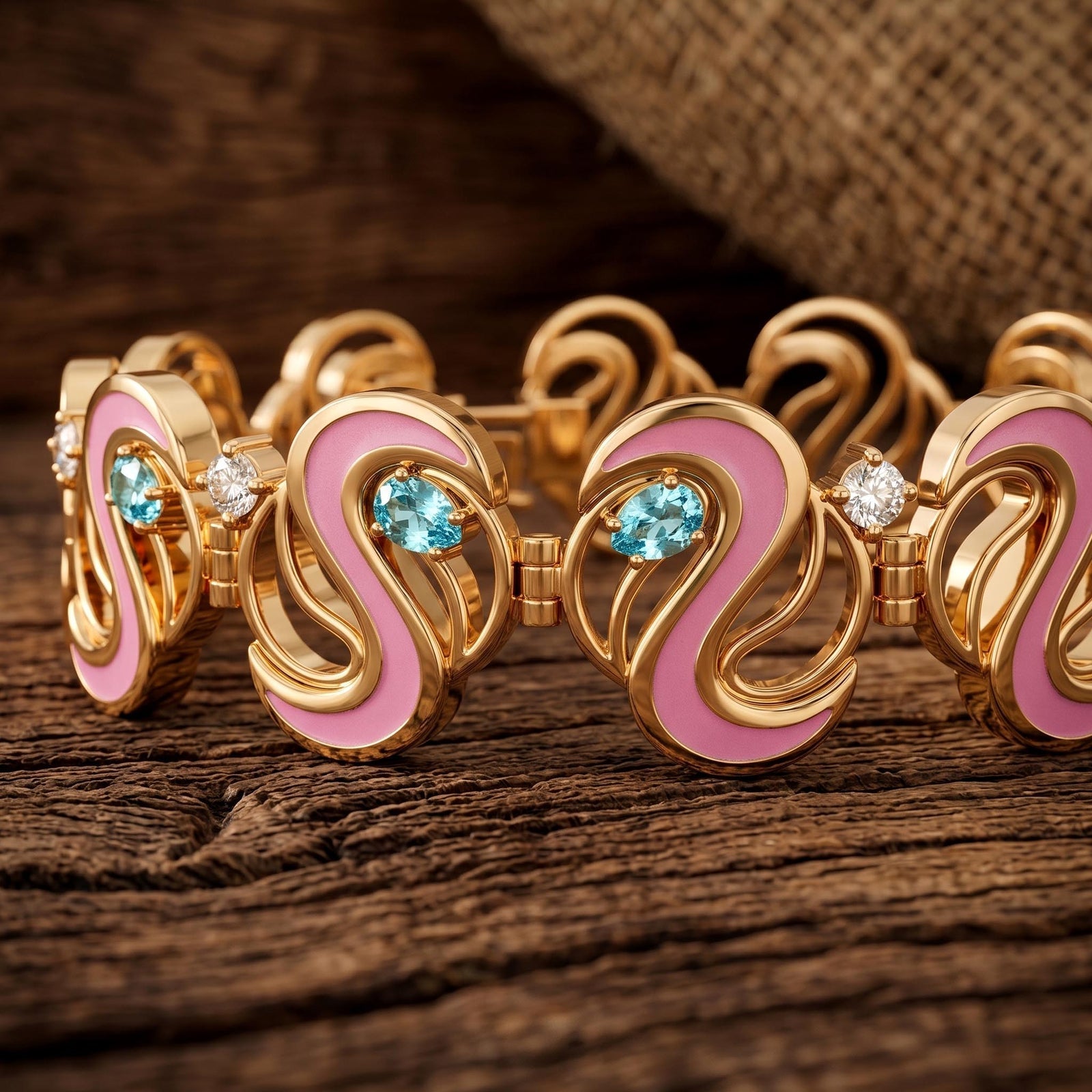 River Muse Bracelet - Pink