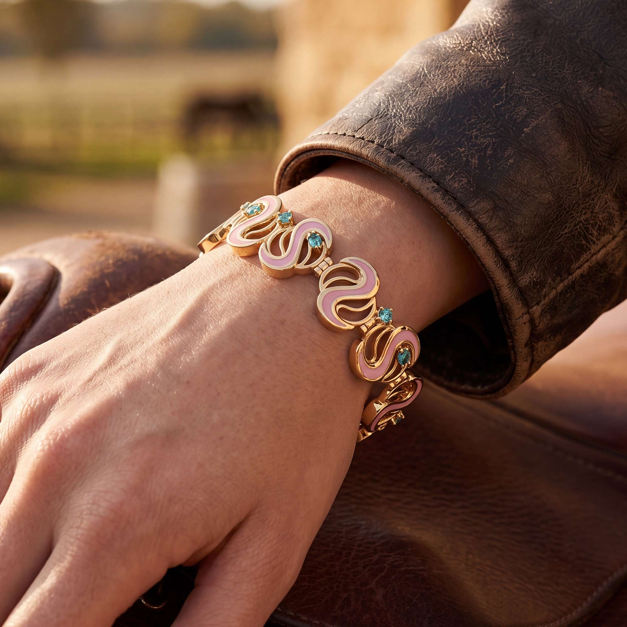 River Muse Bracelet - Pink
