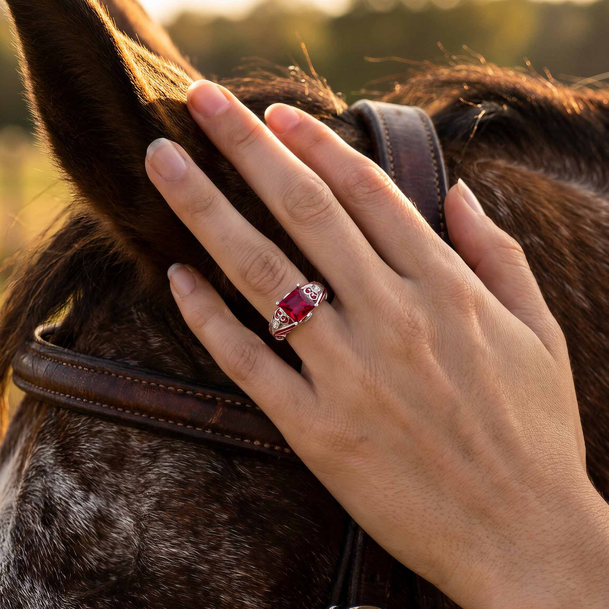 Rosemary's Loyalty Ring - Ruby
