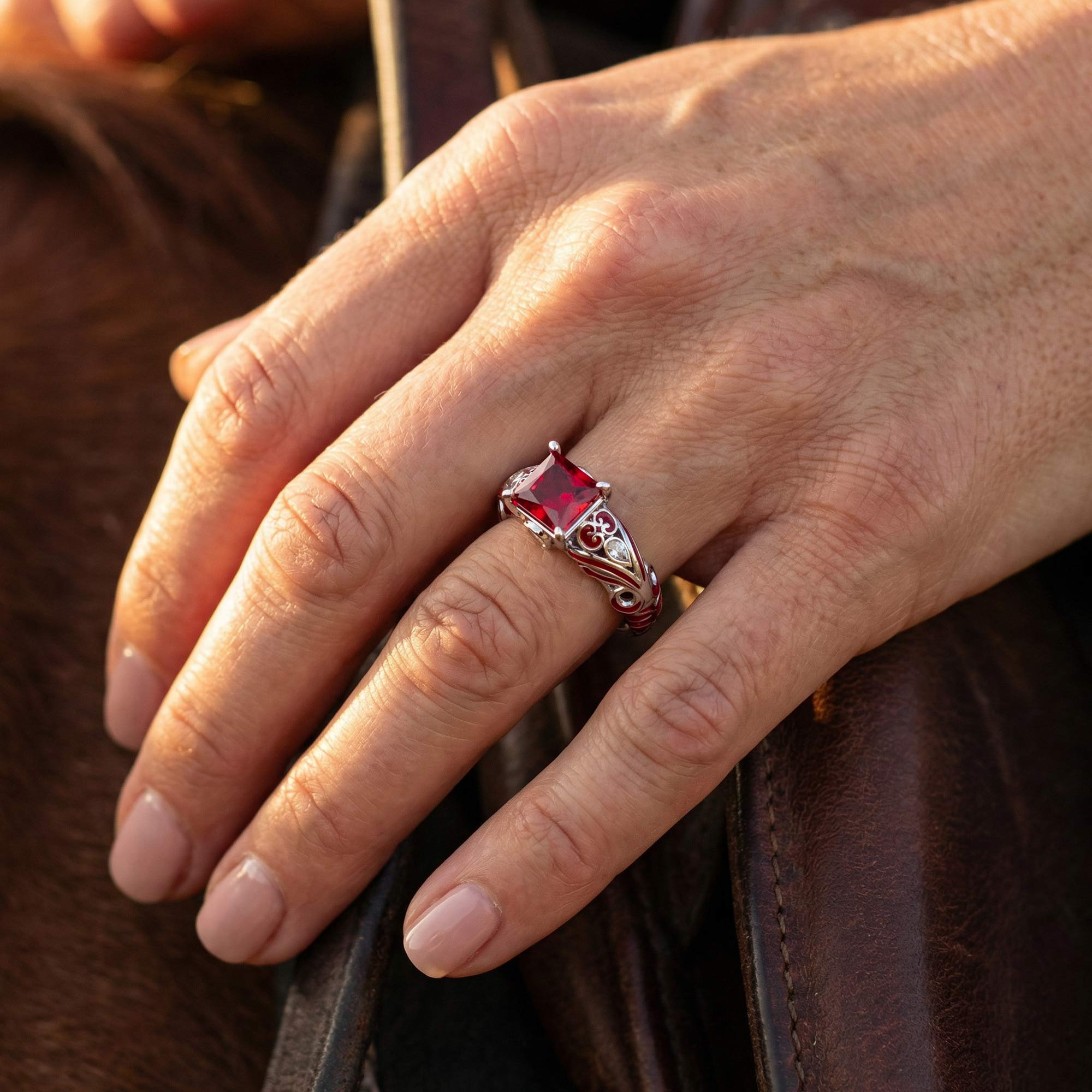 Rosemary's Loyalty Ring - Ruby