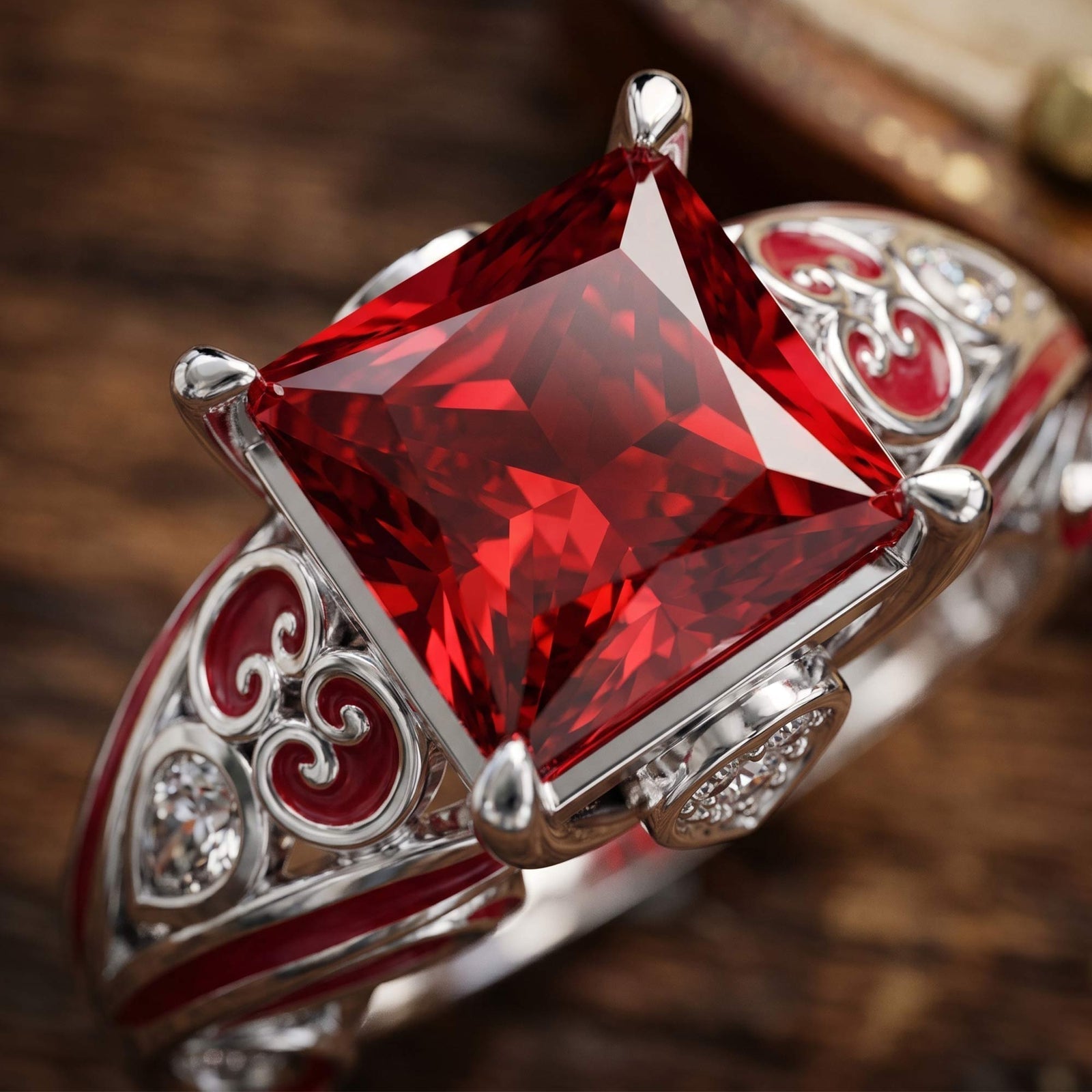 Rosemary's Loyalty Ring - Ruby