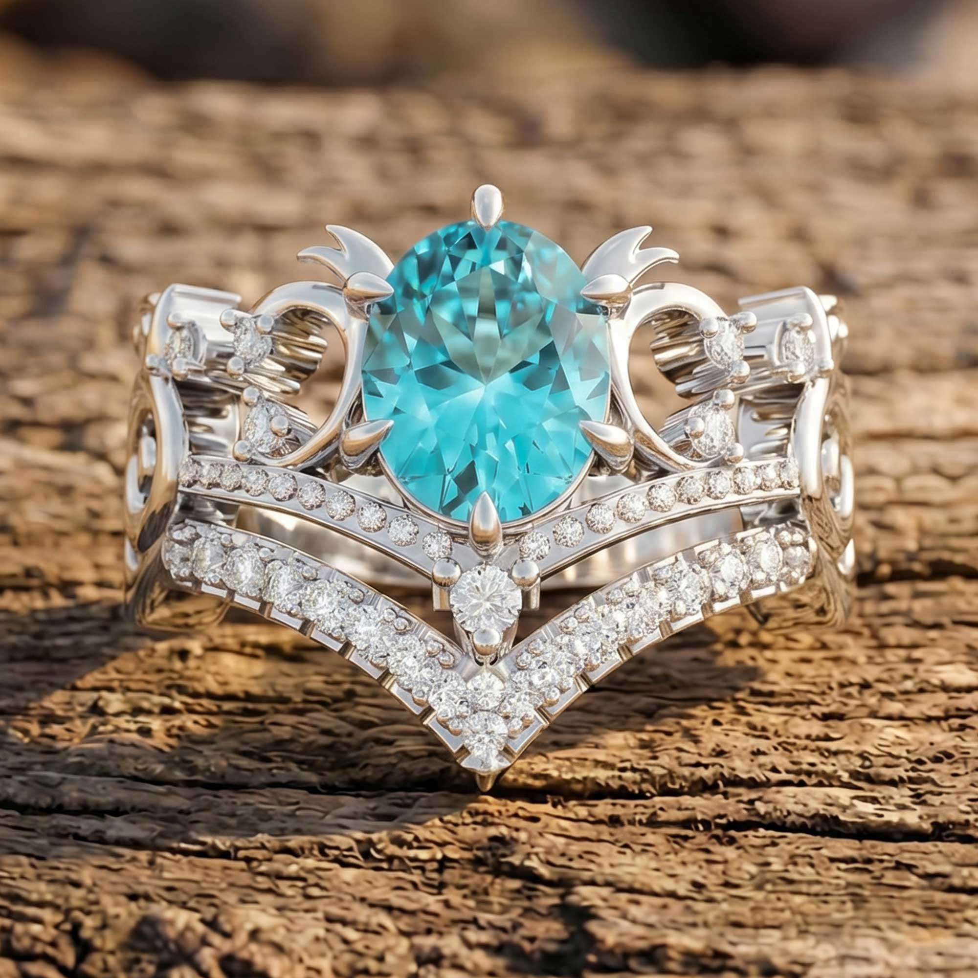Seaborn Majesty Ring - Aquamarine