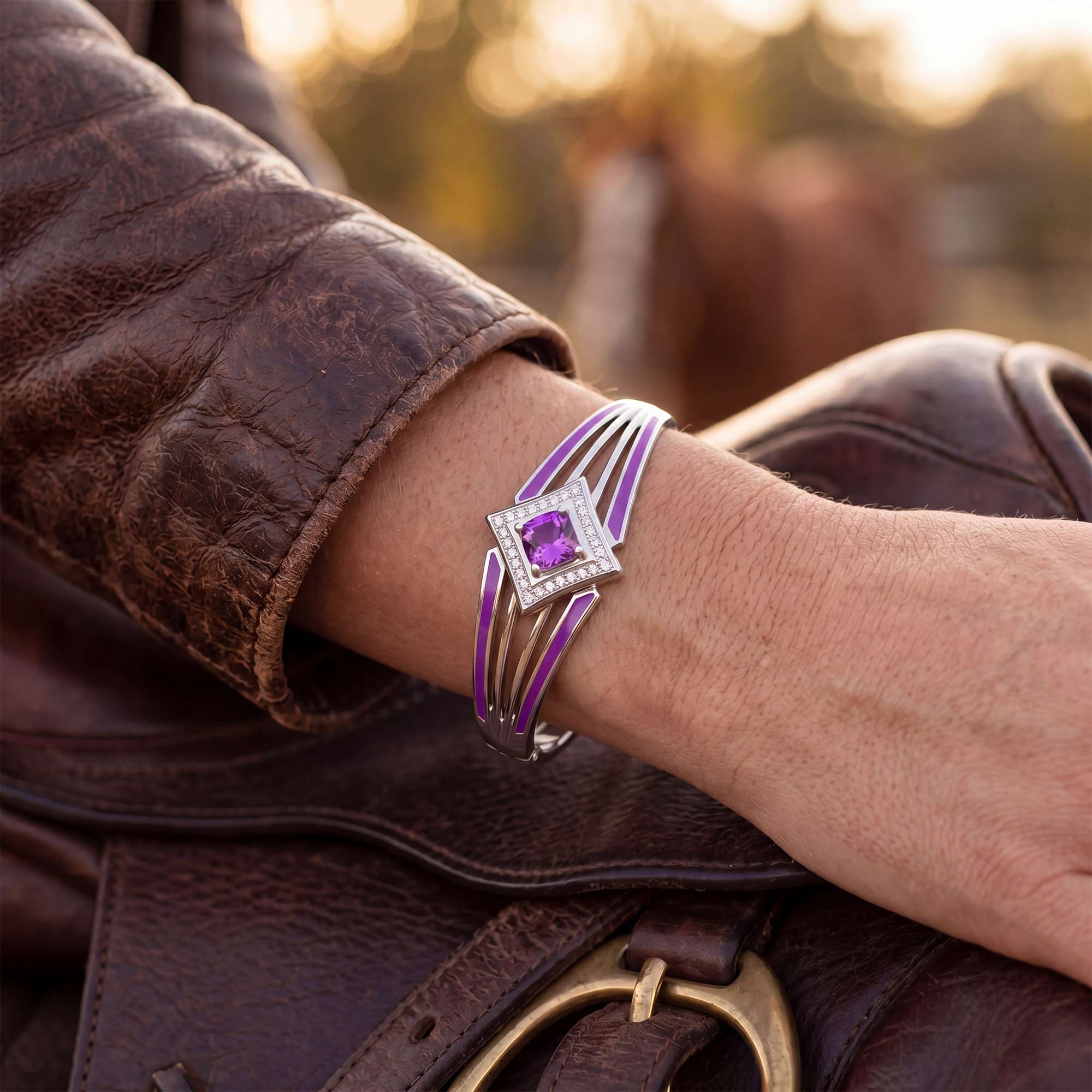 Soulful Waters Bracelet - Amethyst